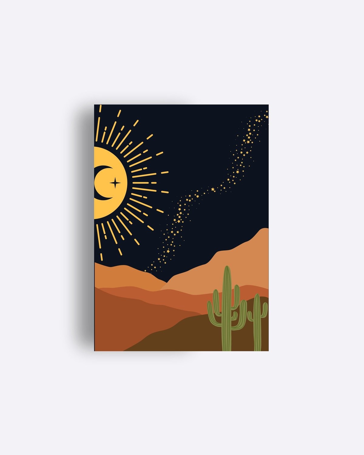 Night Glow of the Desert