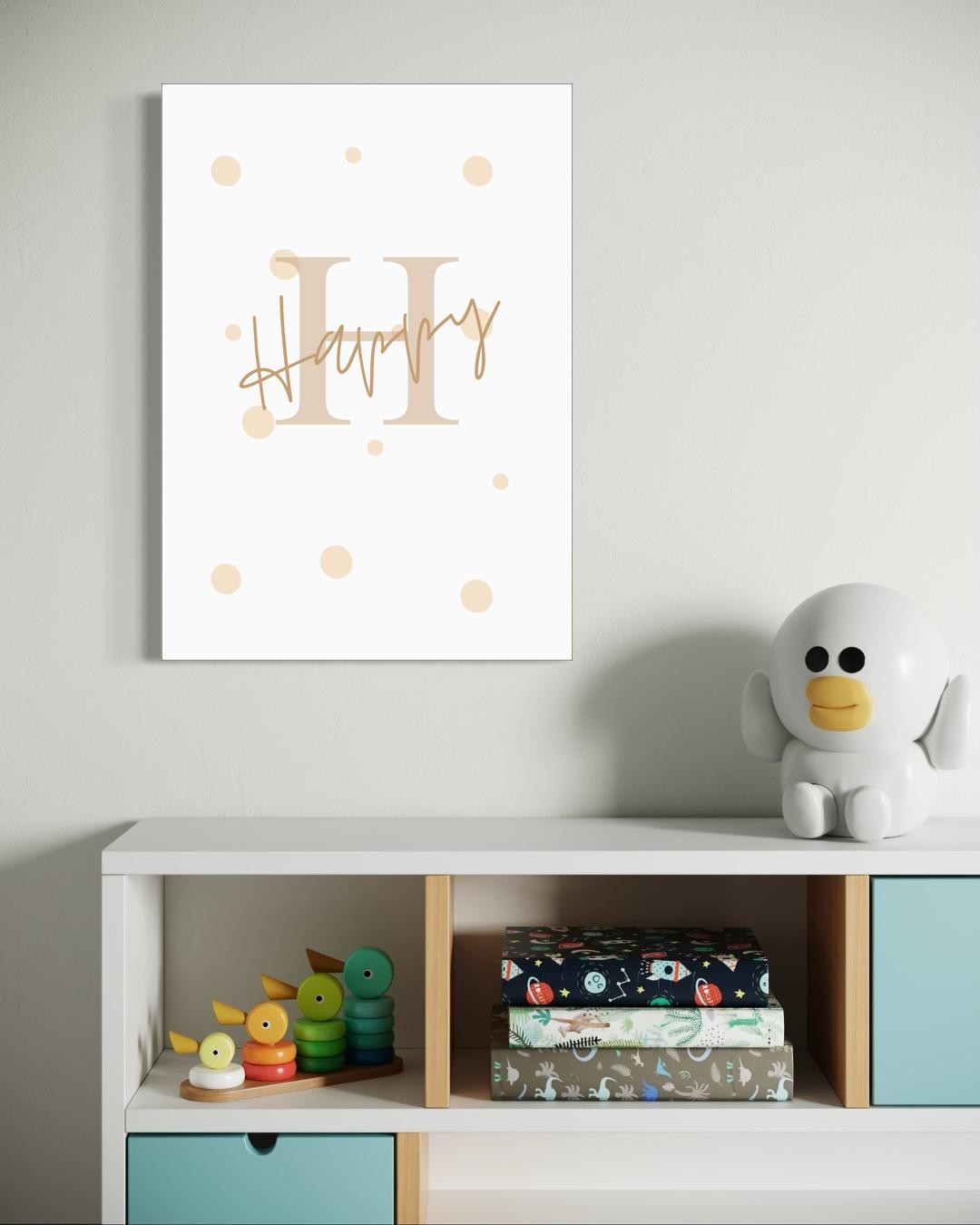 Letter and Dots
