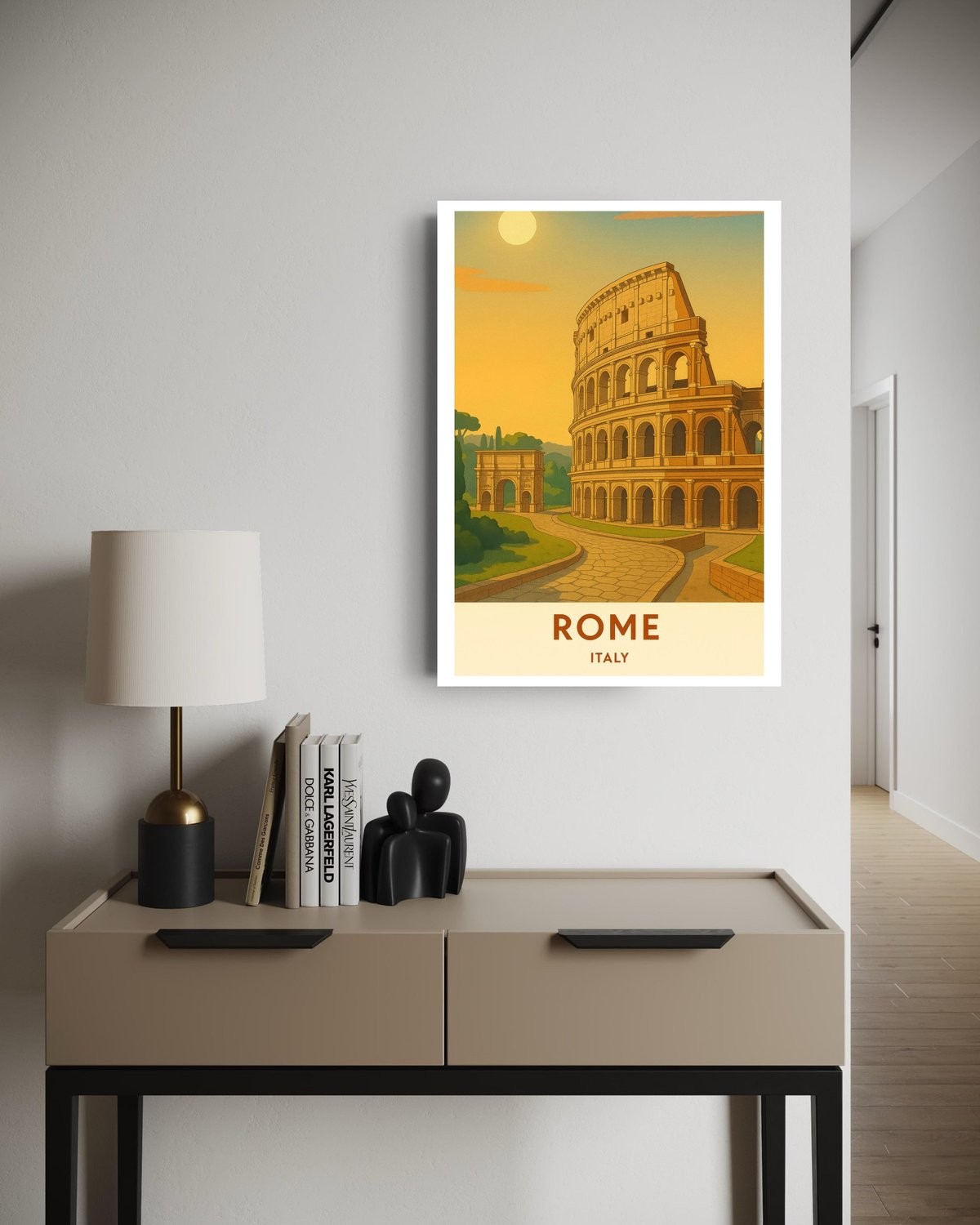 Golden Glow of Rome
