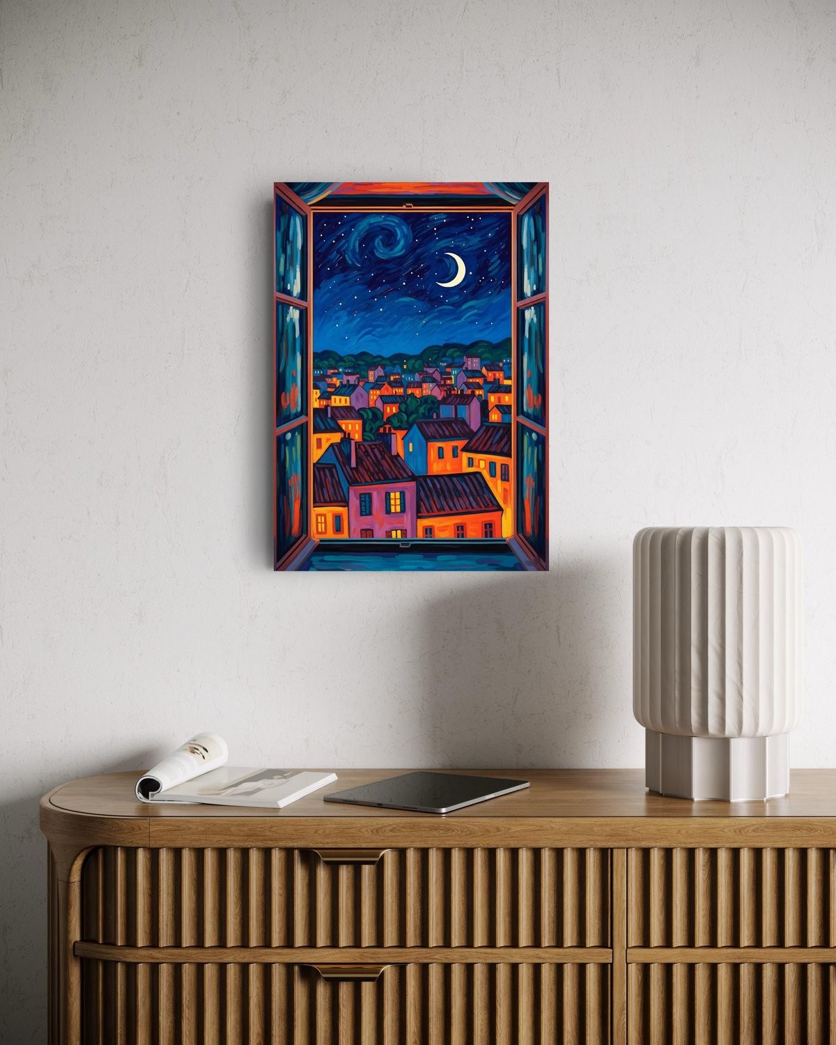City Under Moonlight