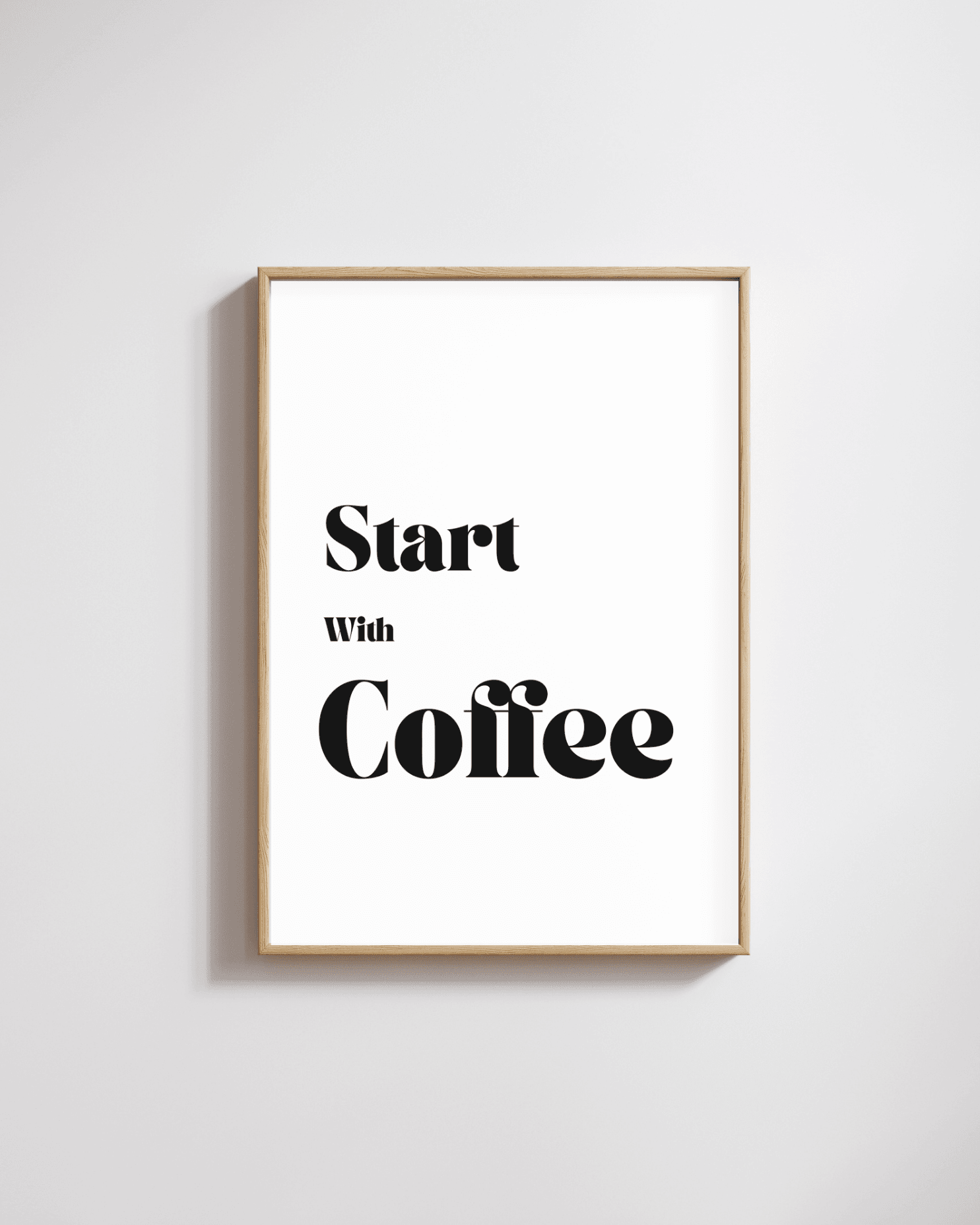 Start with Coffee