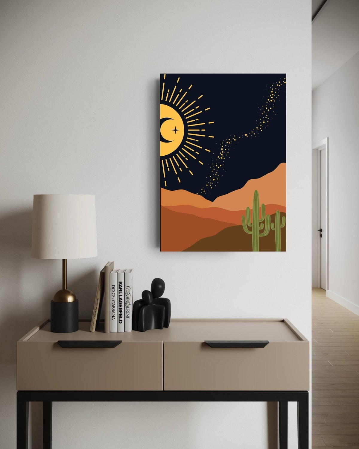 Night Glow of the Desert