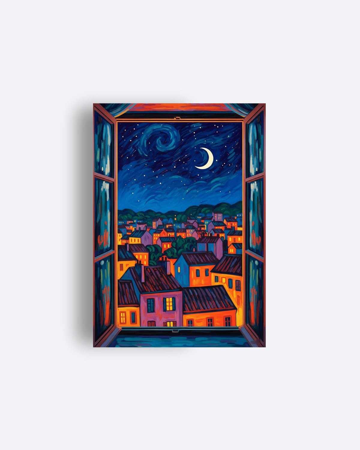 City Under Moonlight