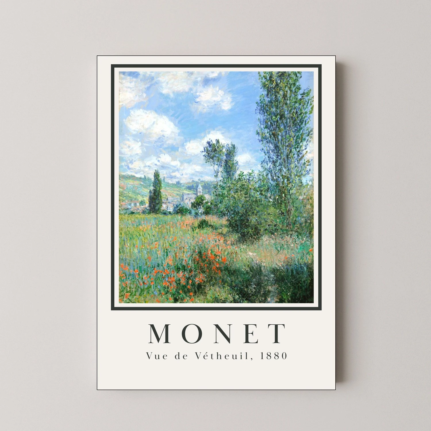 Vue de Vétheuil, 1880