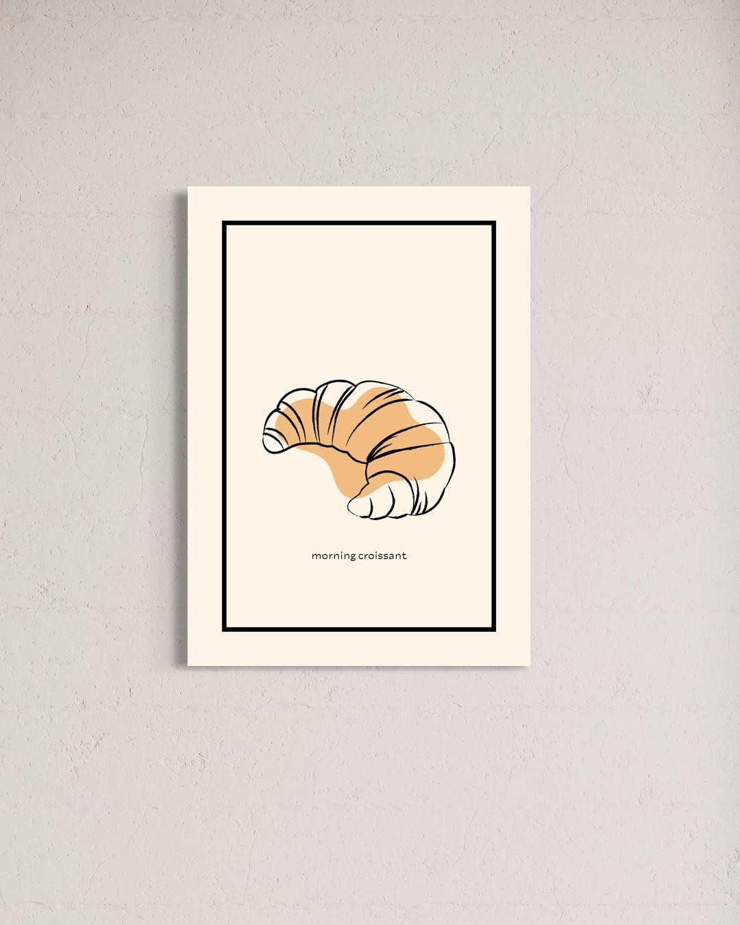 Morning croissant image