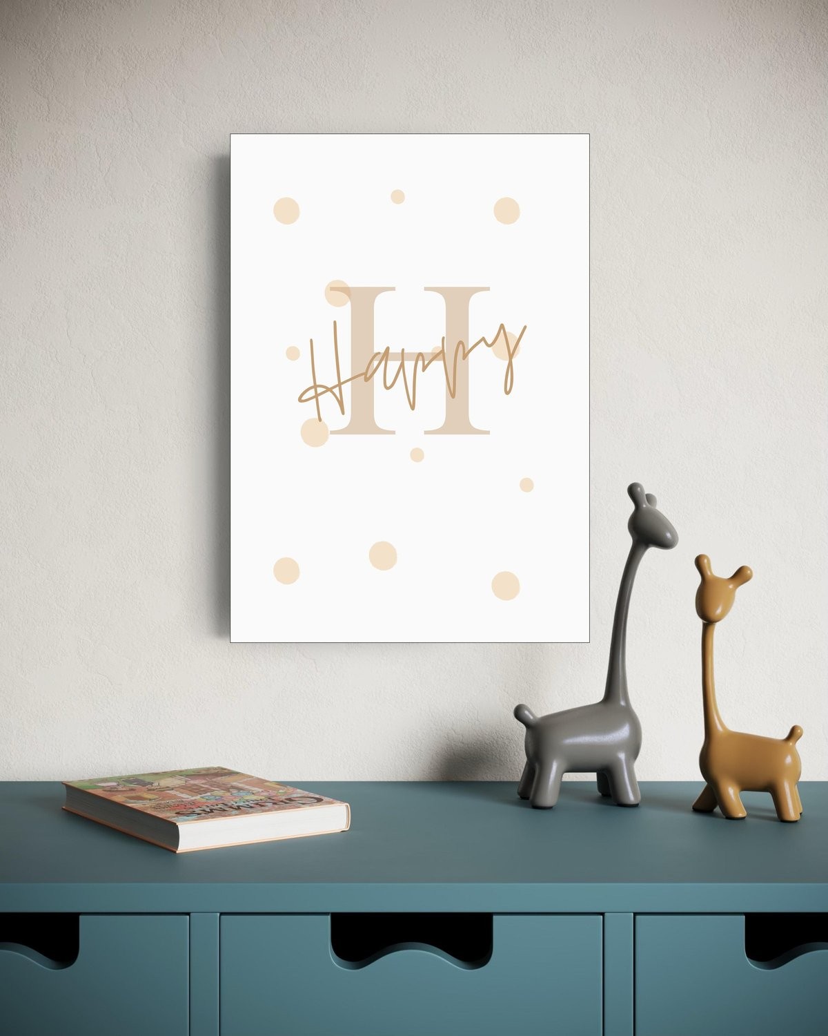 Letter and Dots