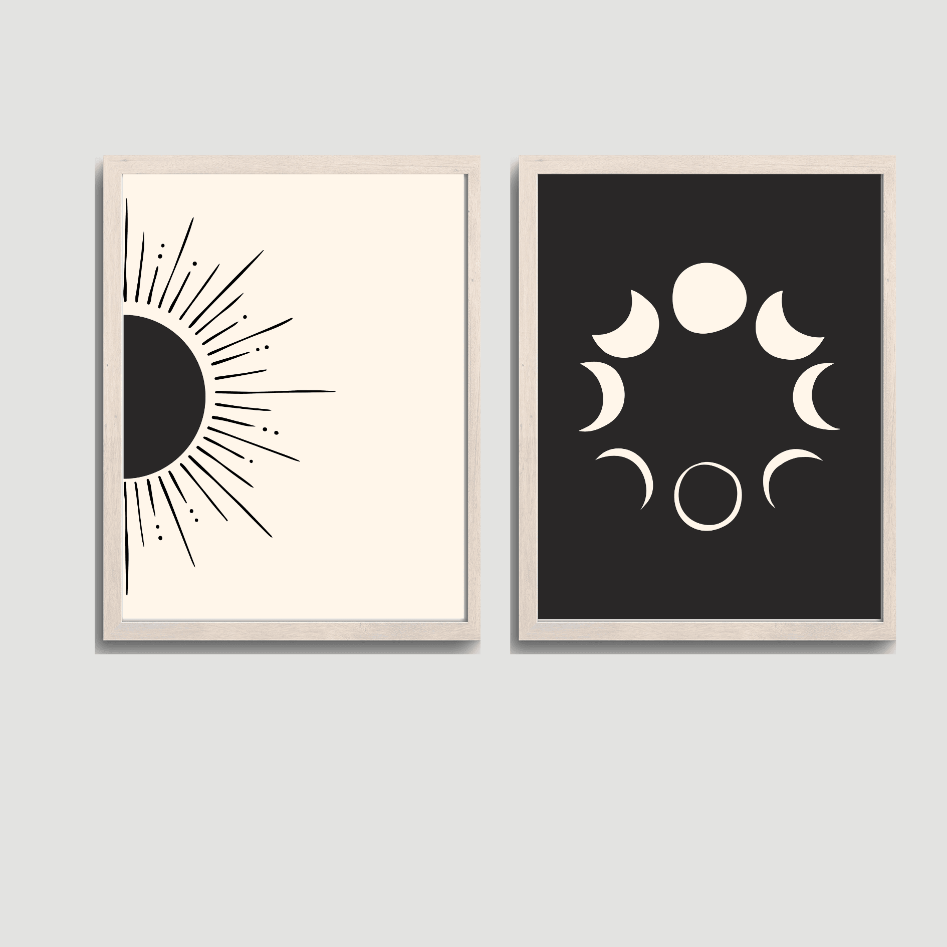 Sun and Moon