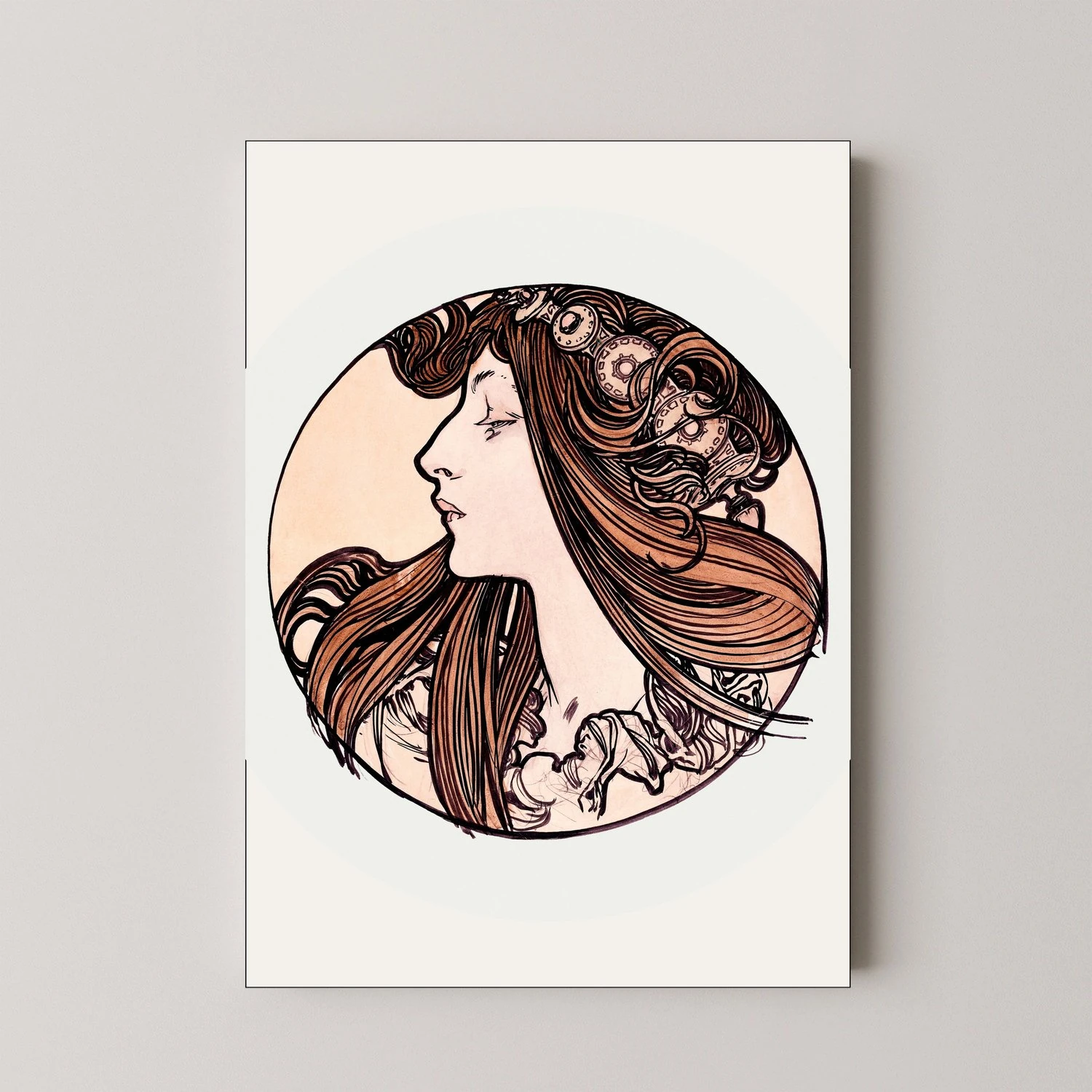 Stained glass window for the facade of the Fouquet boutique-3 image