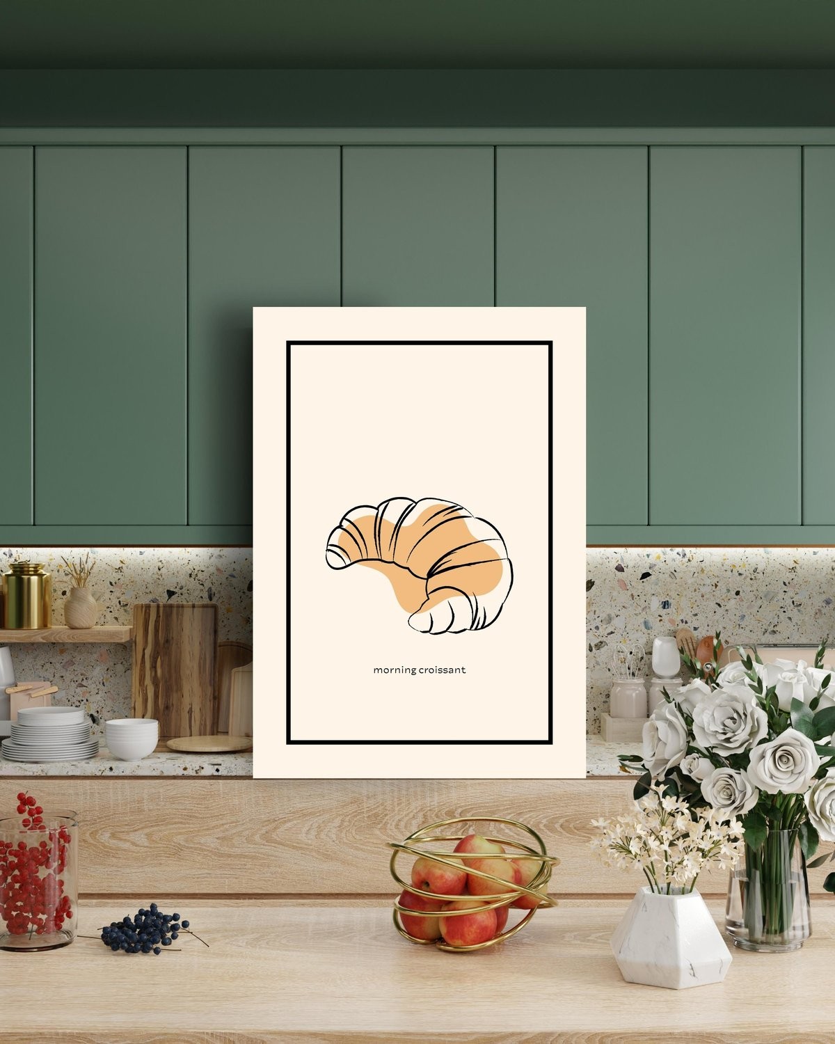 Morning croissant