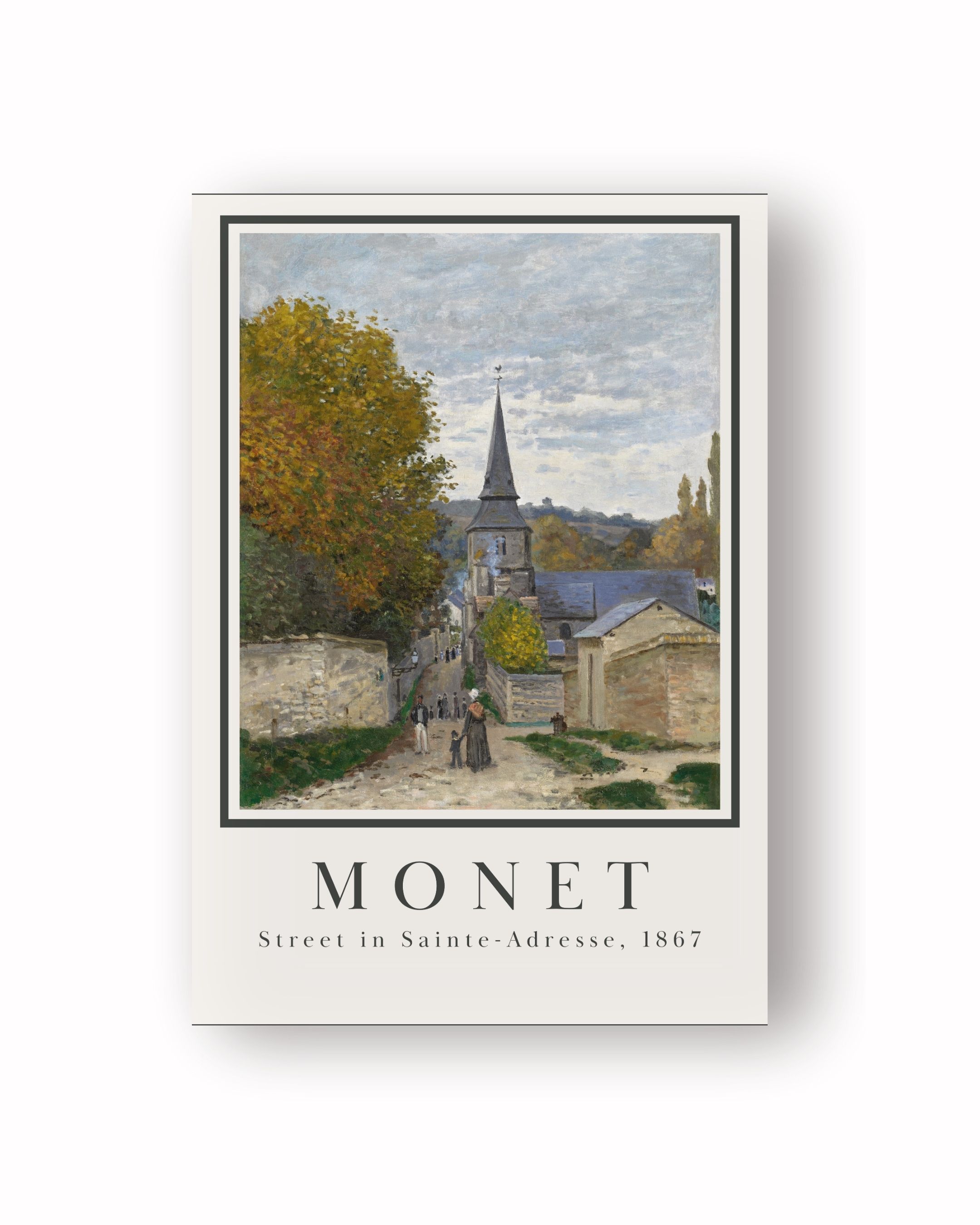 Street in Sainte-Adresse, 1867
