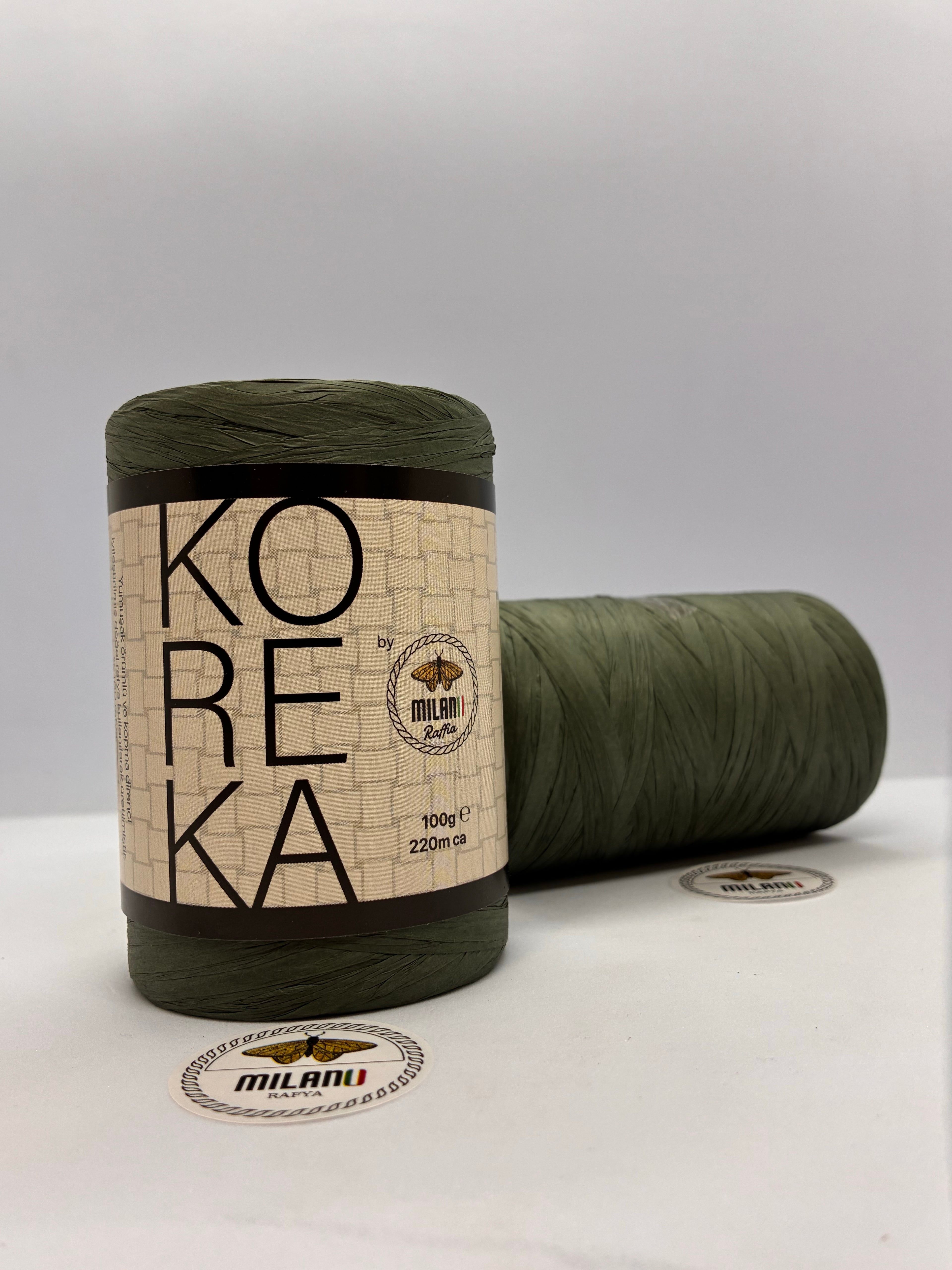 Koreka by Milano Rafya 100 g 220 metre 75 Haki
