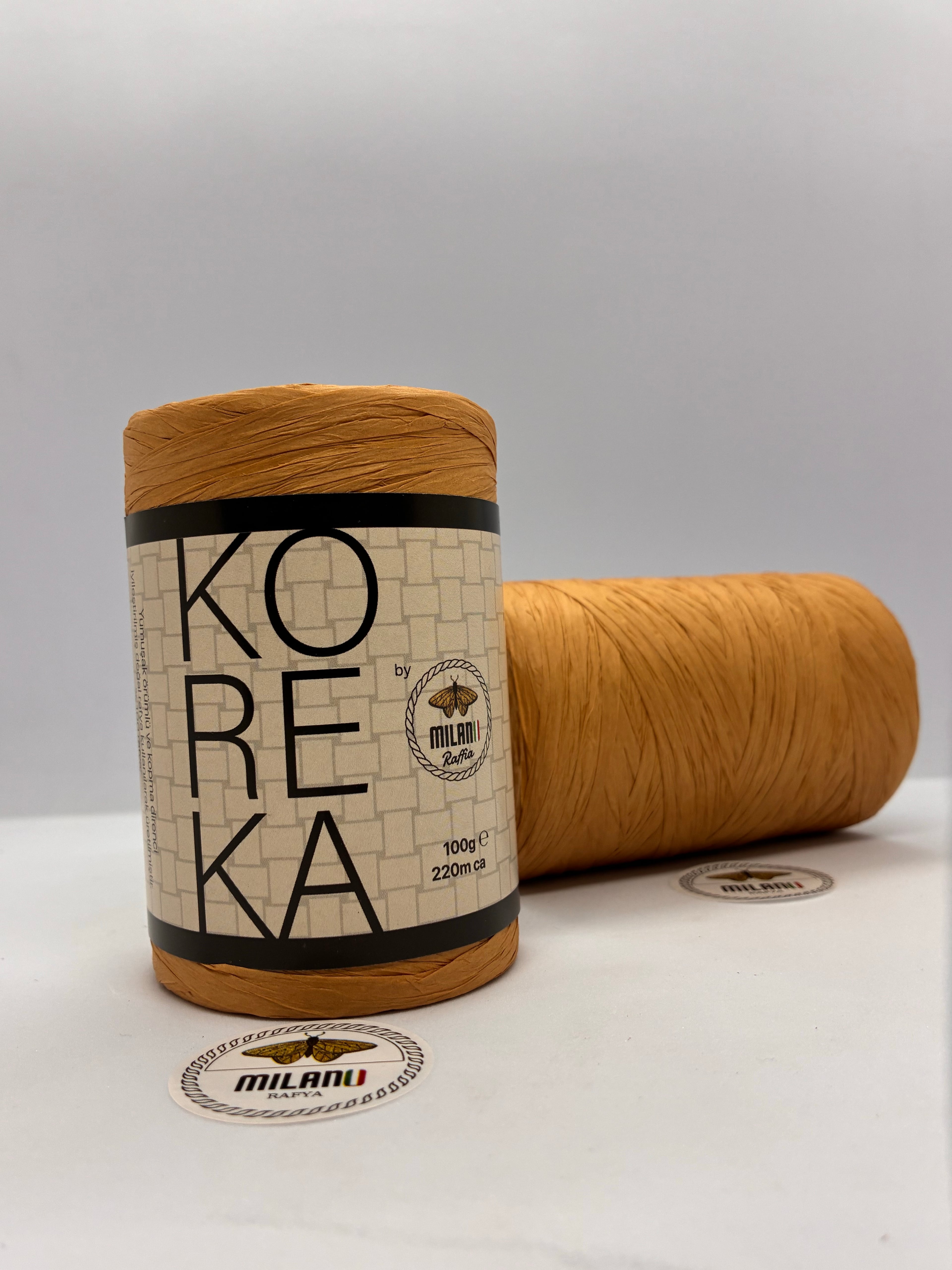 Koreka by Milano Rafya 100 g 220 metre 79 Karamel