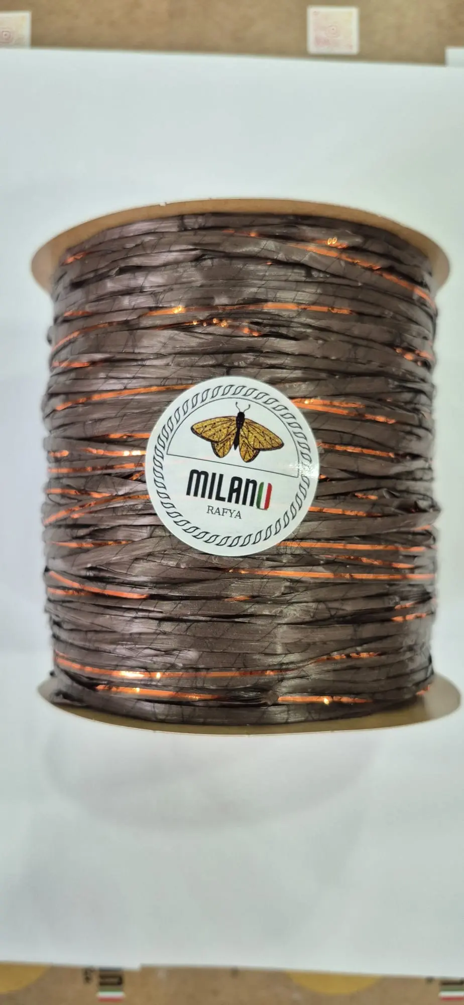 Milano Rafya S25 Bronz - Milano Rafya Bronz Simli Acı Kahve - 100 gr ...