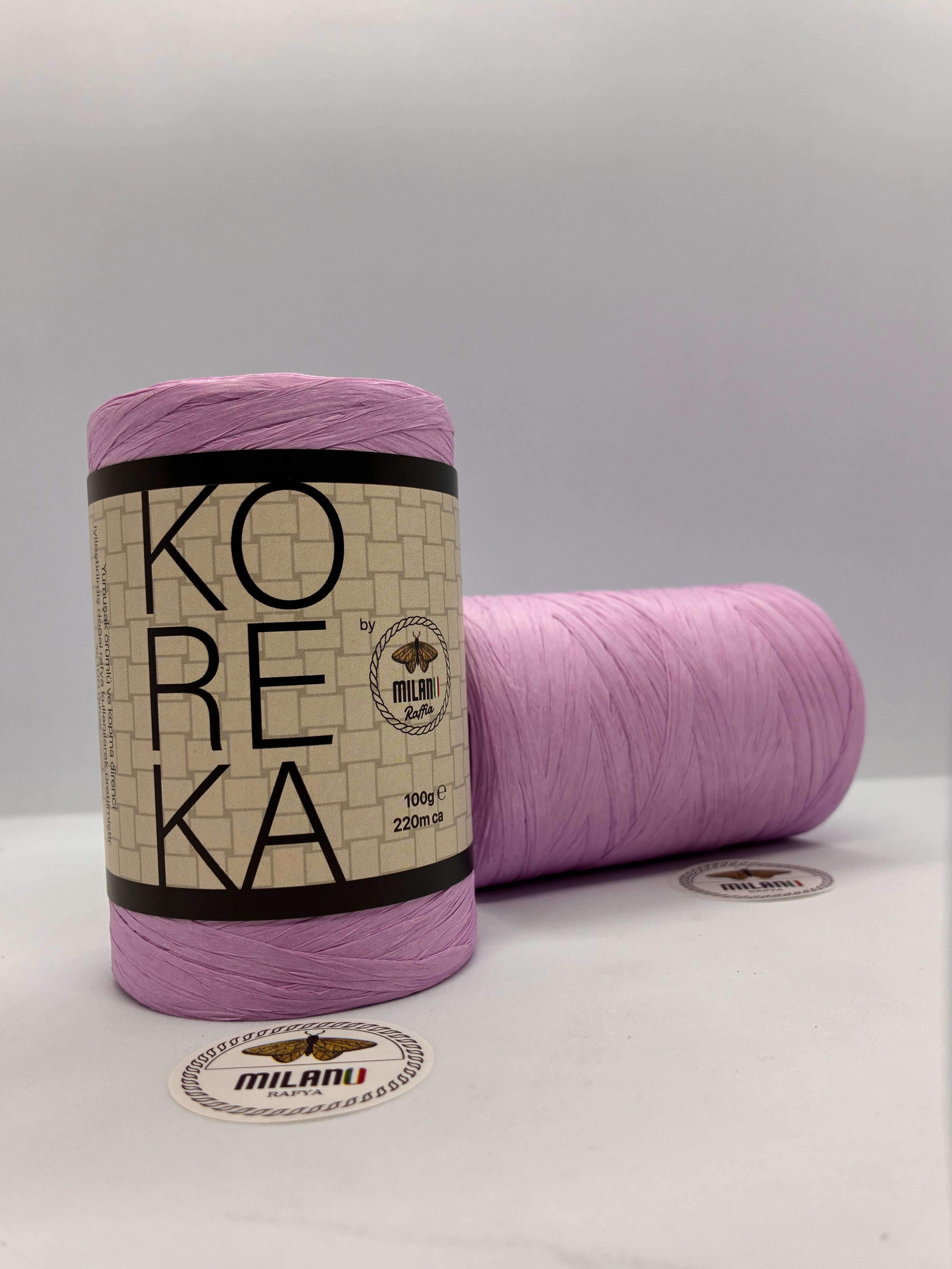 Koreka by Milano Rafya 100 gr 220 metre 70 Lila