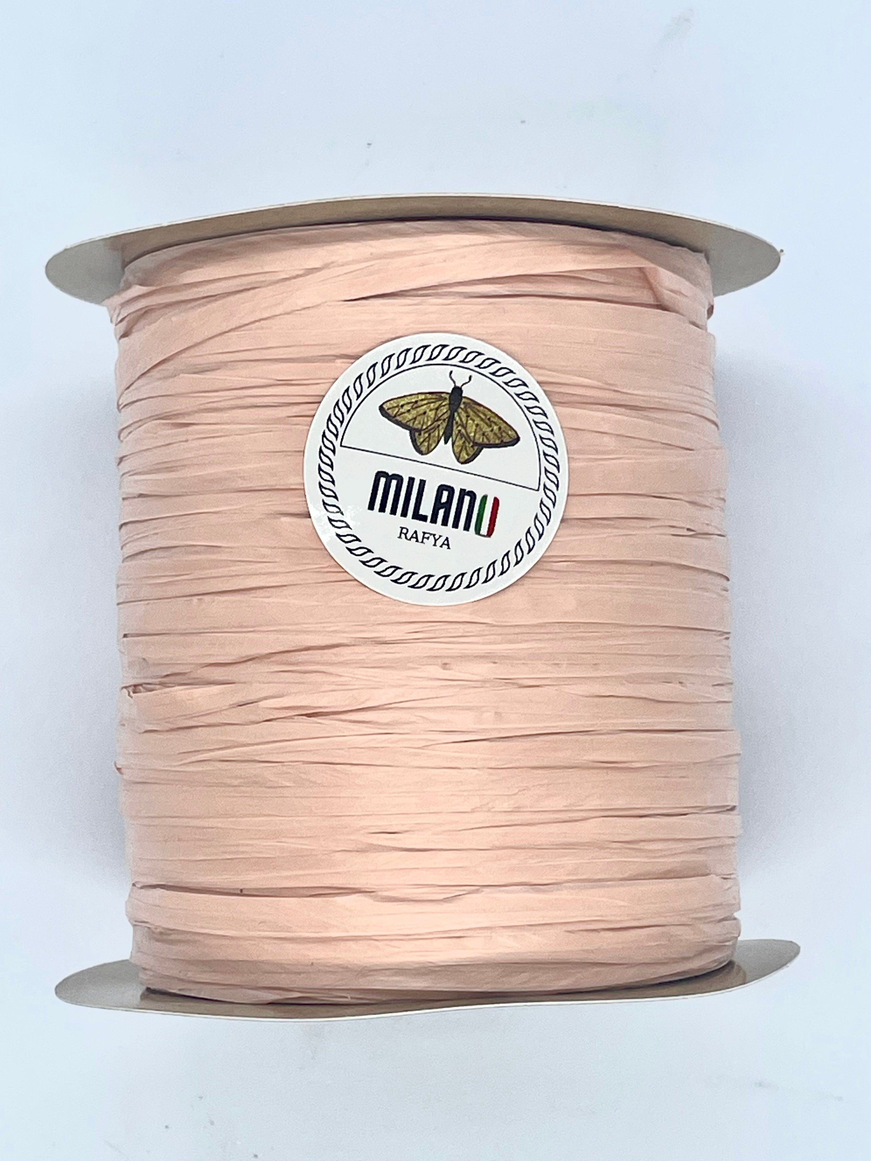 Milano Rafya 100 gram / 250 metre - 26 Somon Pembe