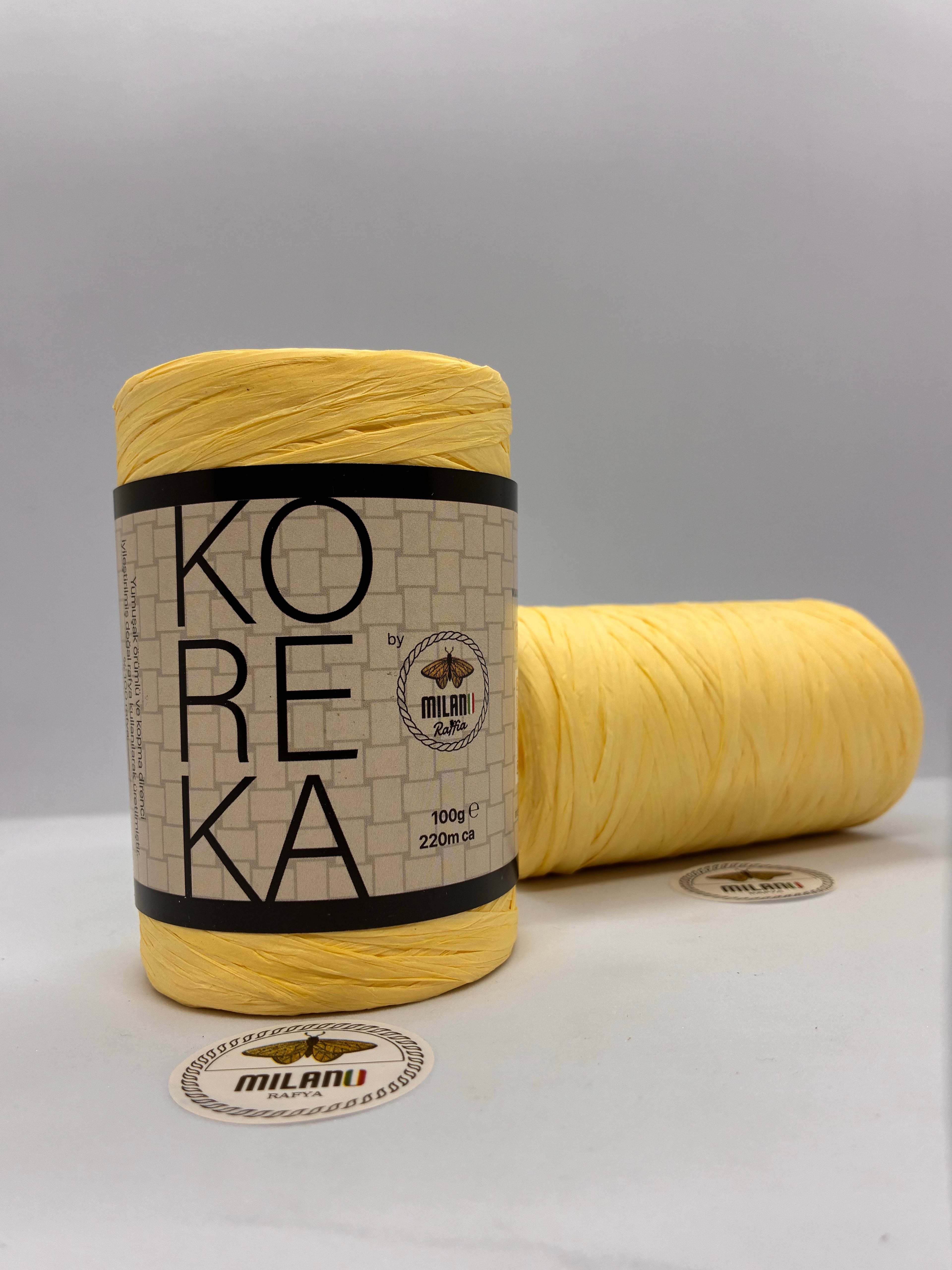 Koreka by Milano Rafya 100 g 220 metre 78 Sarı