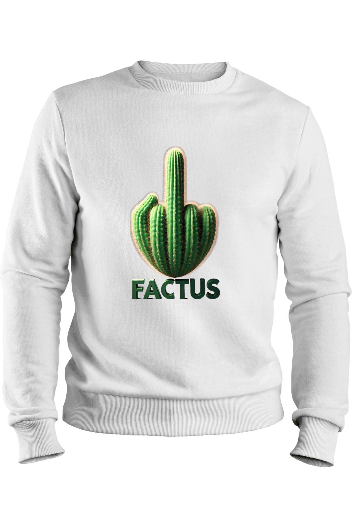 -  DTF Baskılı 3 İplik Şardonlu Oversize Sweatshirt image