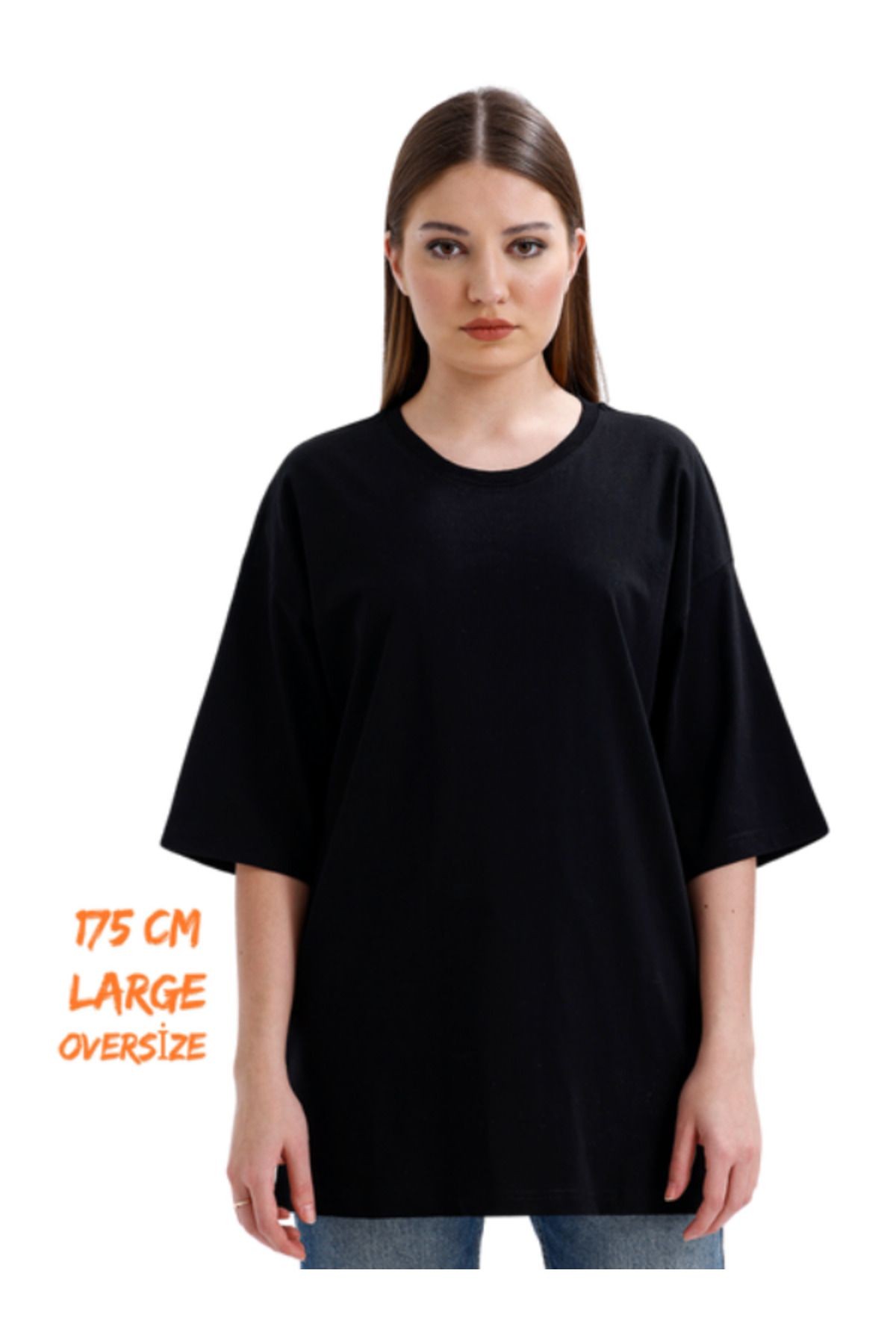 - %100 Pamuklu Oversize Tişört