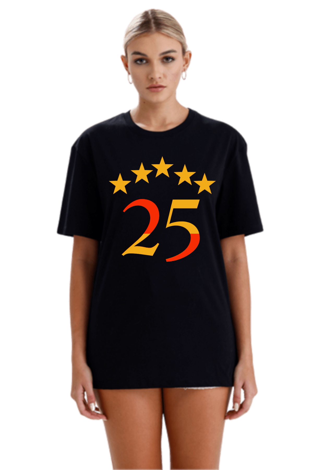5 Yıldız  Tasarımlı Unisex Regular T-shirt image
