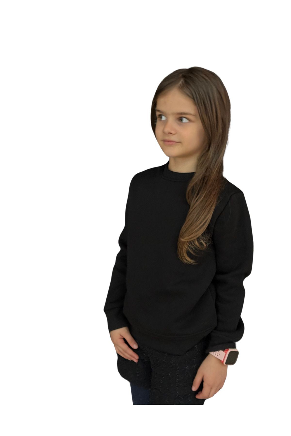 3 İplik Şardonlu Premium Kumaş Çocuk Sweatshirt (5-6 / 7-8 / 9-10 ve 11-12 yaş)
