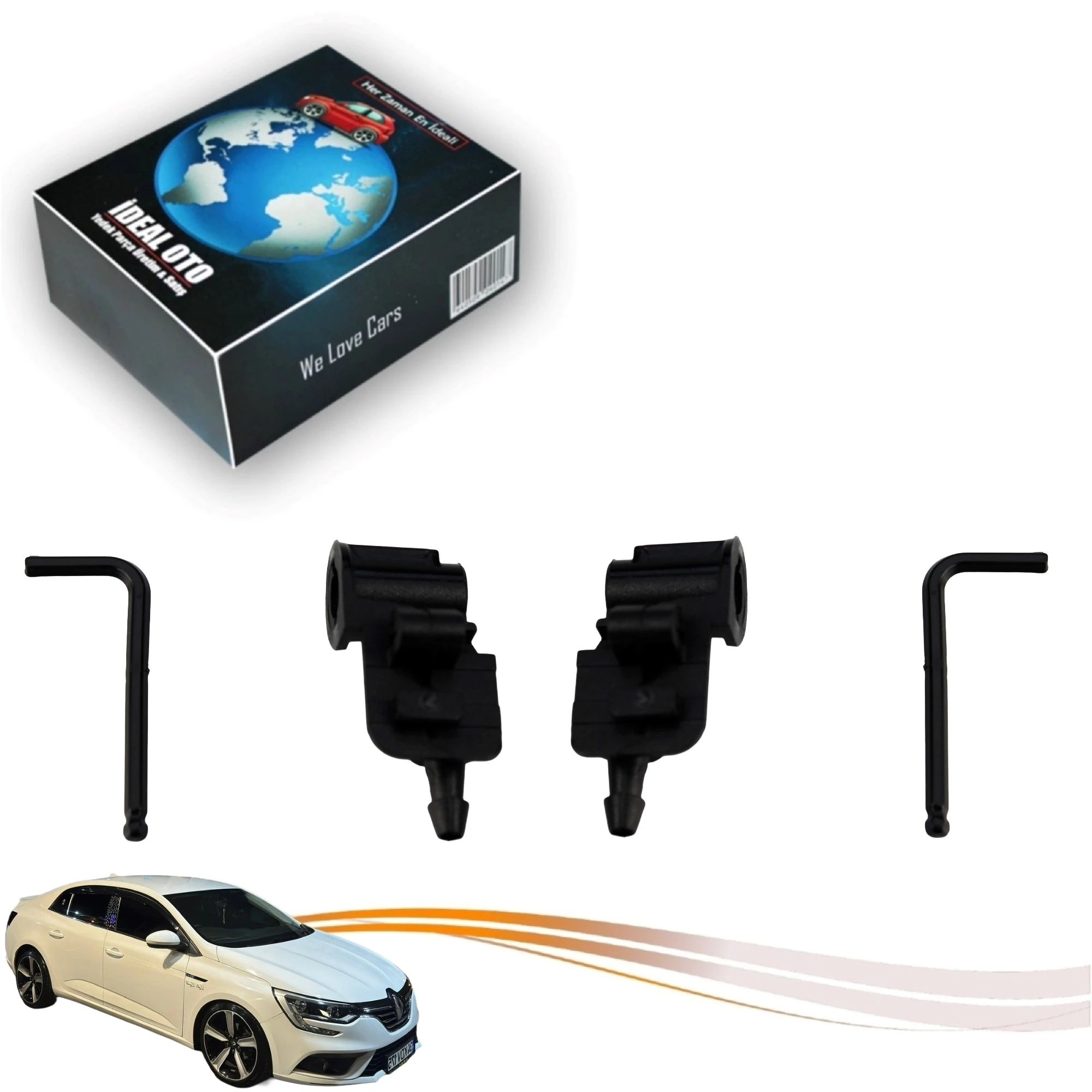 Renault Megane 4 Ön Cam Su Fiskiye Memesi - OEM: 289304447R