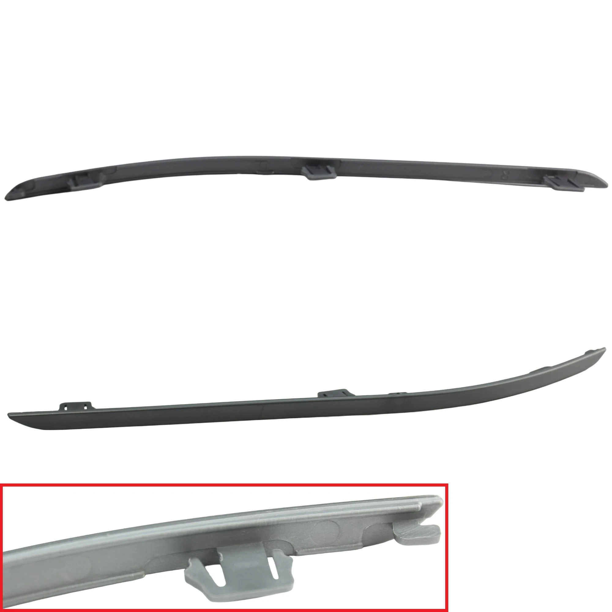 Togg T10X Ön Tampon Alt Çıtası Sağ & Sol (Gri)