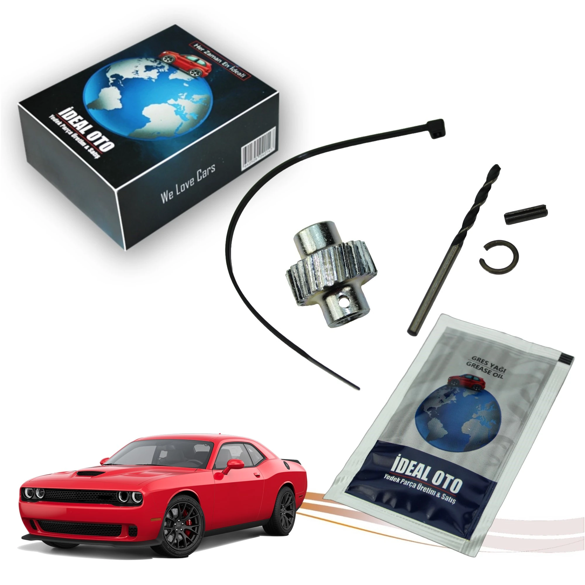 Dodge Challenger 2011-... Koltuk Yükseklik Motor Dişlisi