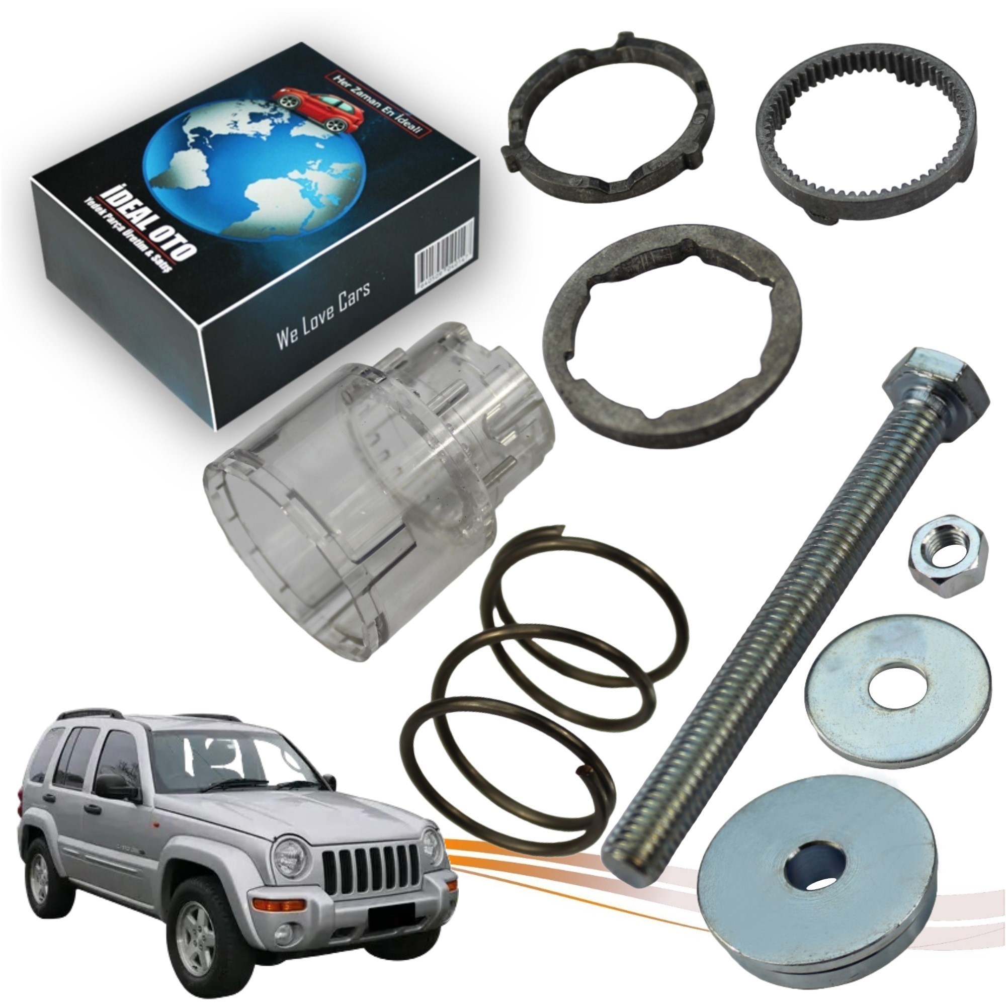 Jeep Cherokee 2 KJ 2001-2008 Katlanır Ayna Motor Kapak Tamir Aparatı