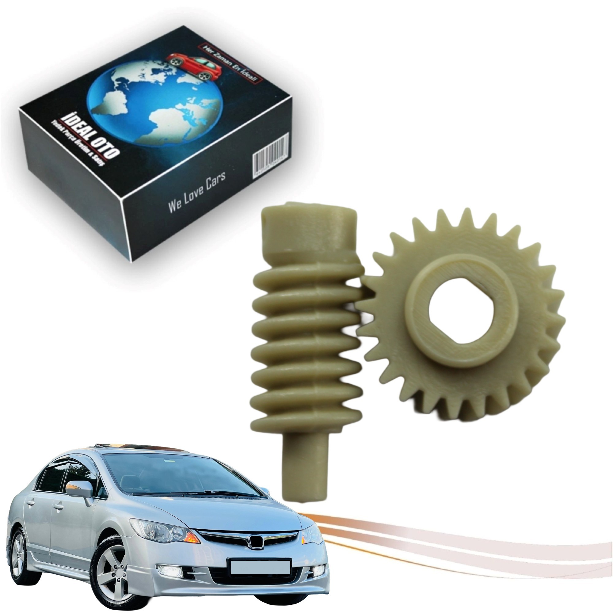 Honda Civic FD6 İçin Ayna Kontrol Dişlisi Tamir Takımı OEM: 76208T0AA21 76251SMGE23