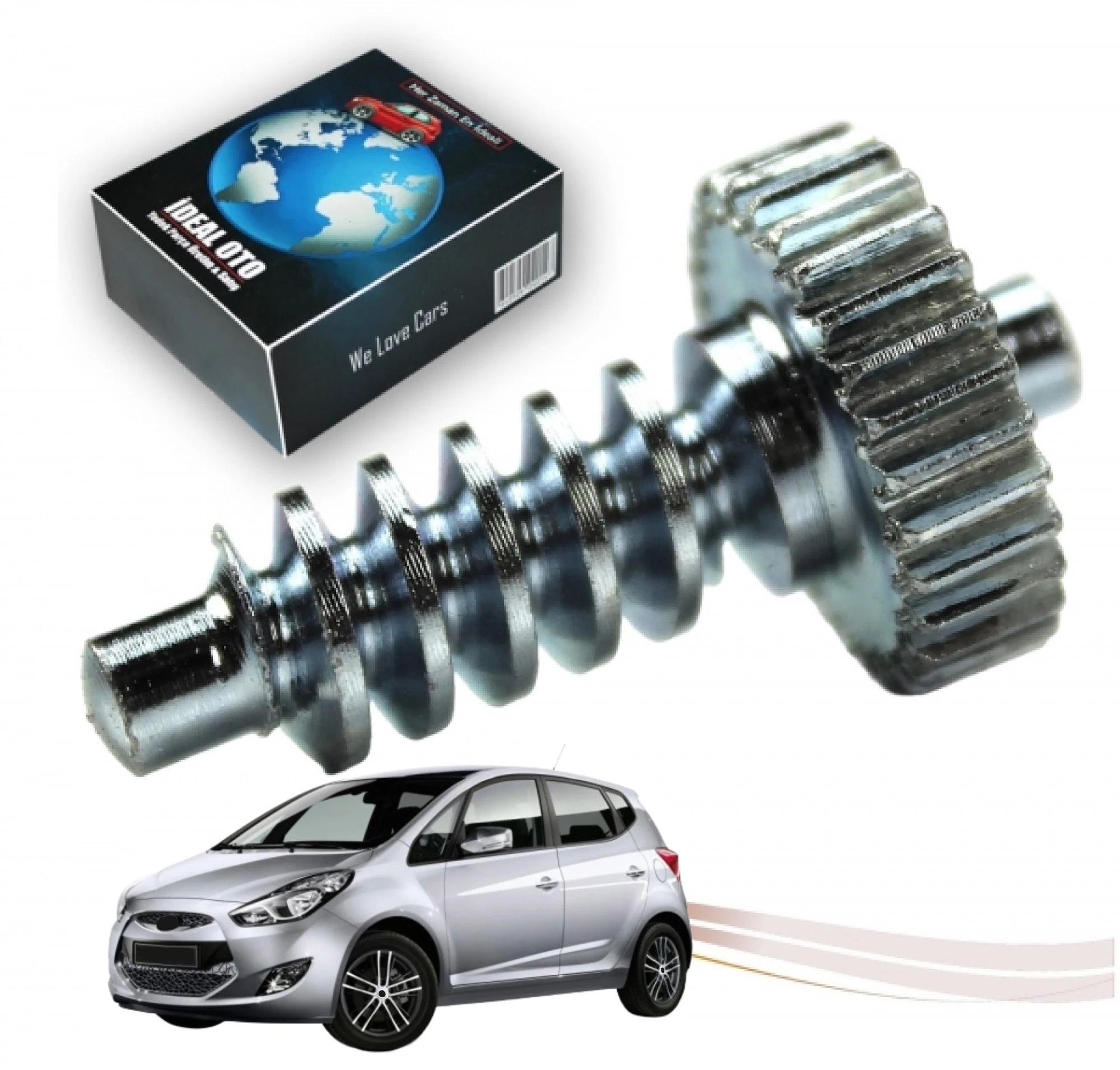 Hyundai ix20 2010-2019 İçin Katlanır Ayna Motor Dişlisi