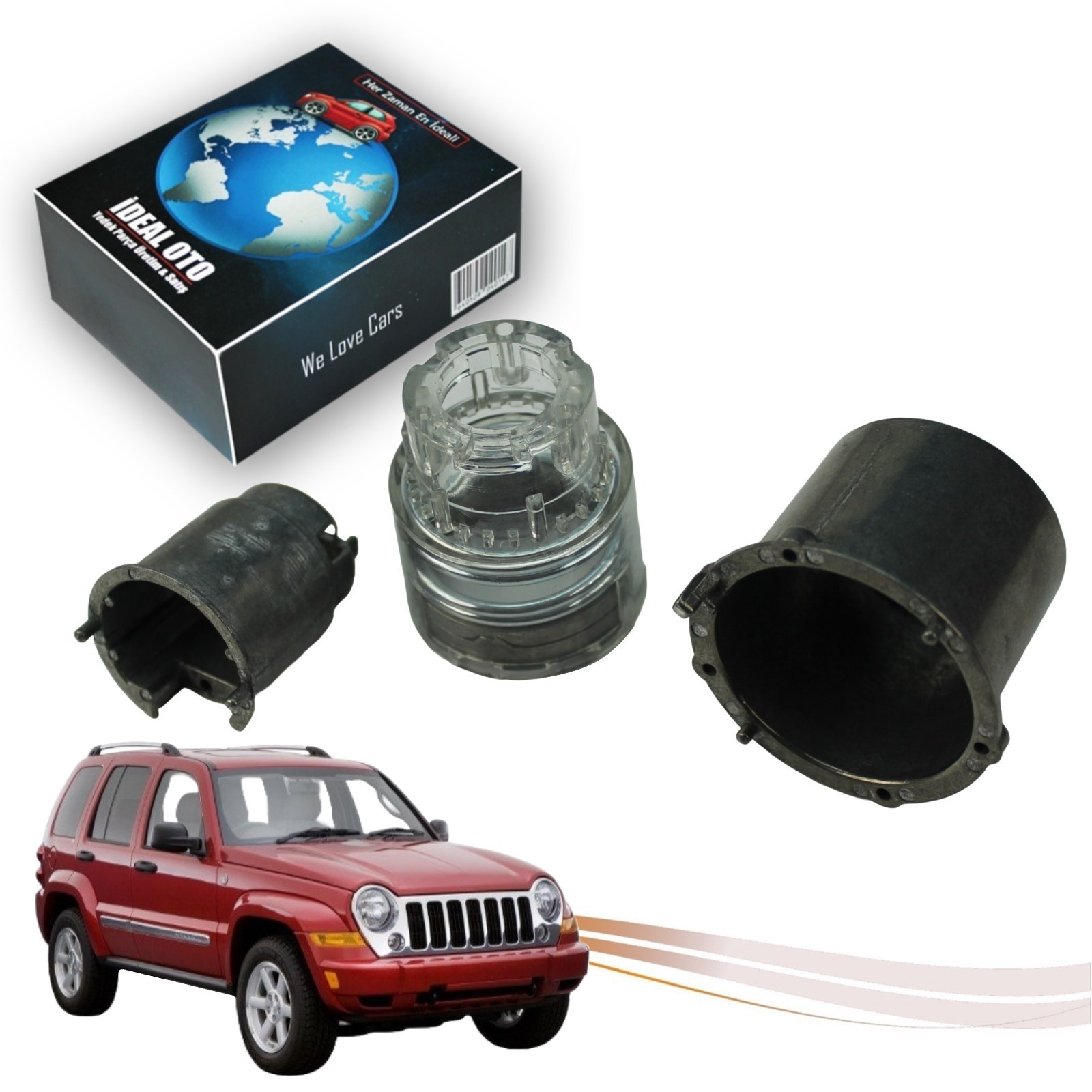 Jeep Cherokee 2 2001-2008 Katlanır Ayna Motor Kapakları