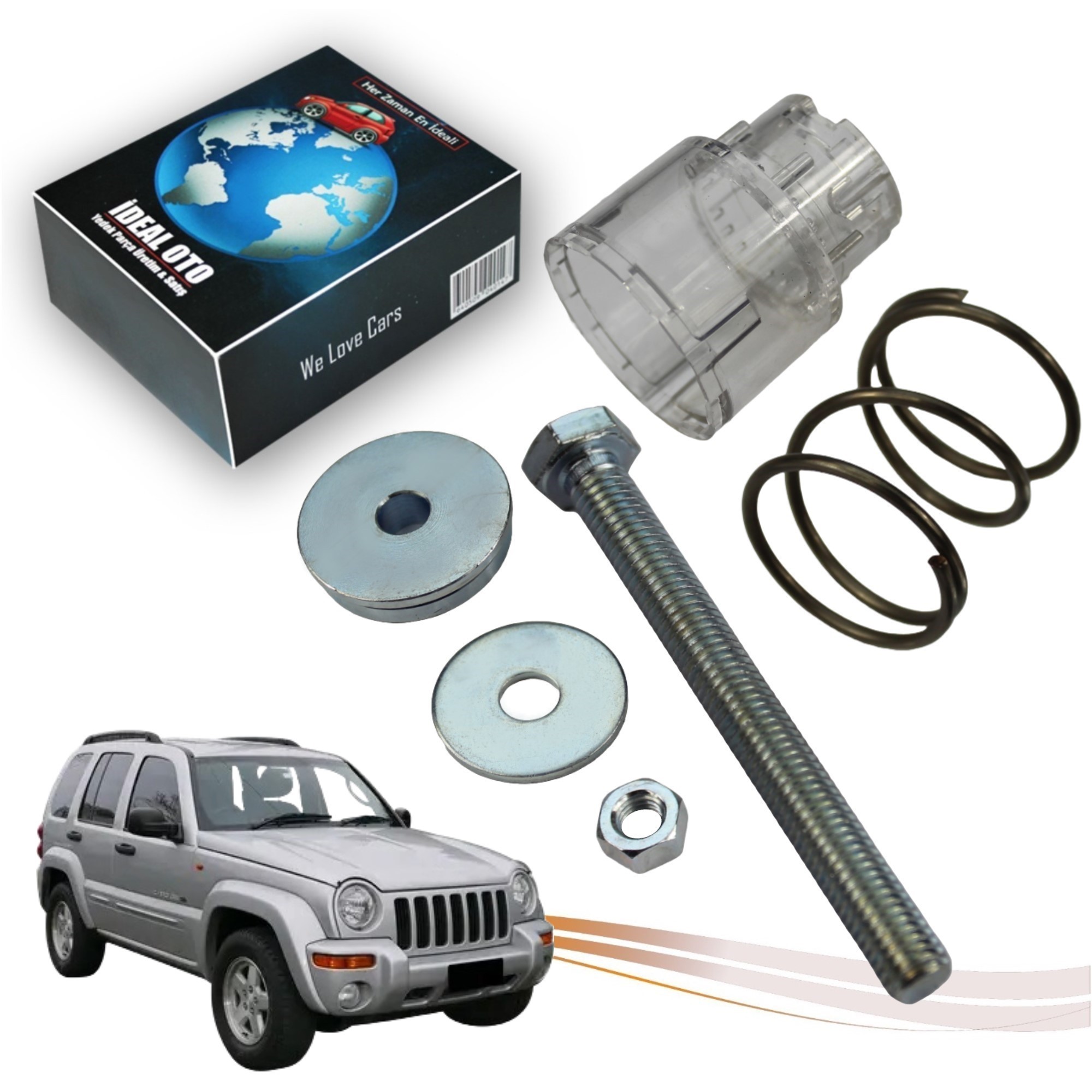 Jeep Cherokee 2 KJ 2001-2008 Katlanır Ayna Motor Kapak Tamir Aparatı