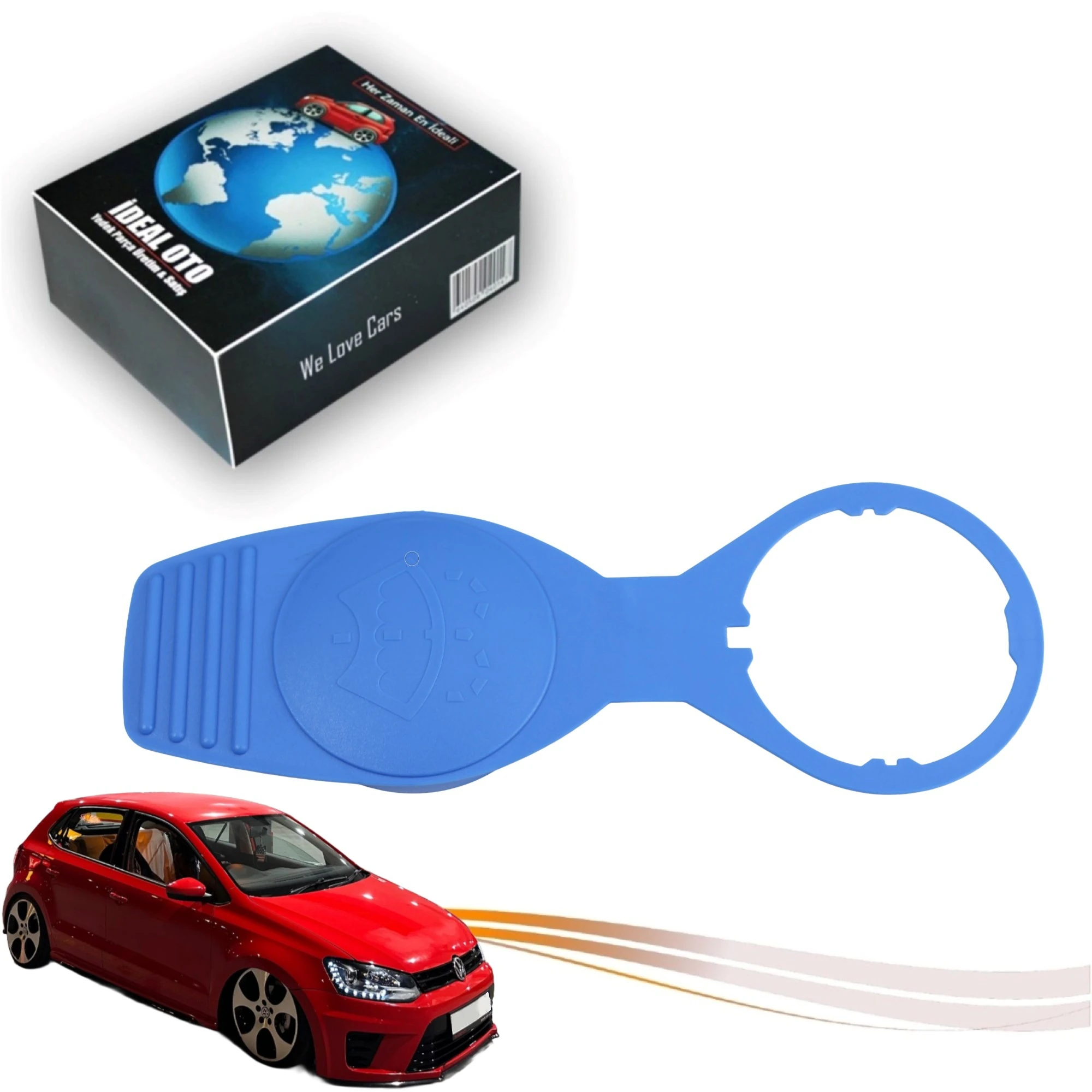 Volkswagen Eos Golf Passat Jetta Polo Scirocco Uyumlu Cam Su Depo Kapağı - OEM: 1K0955455