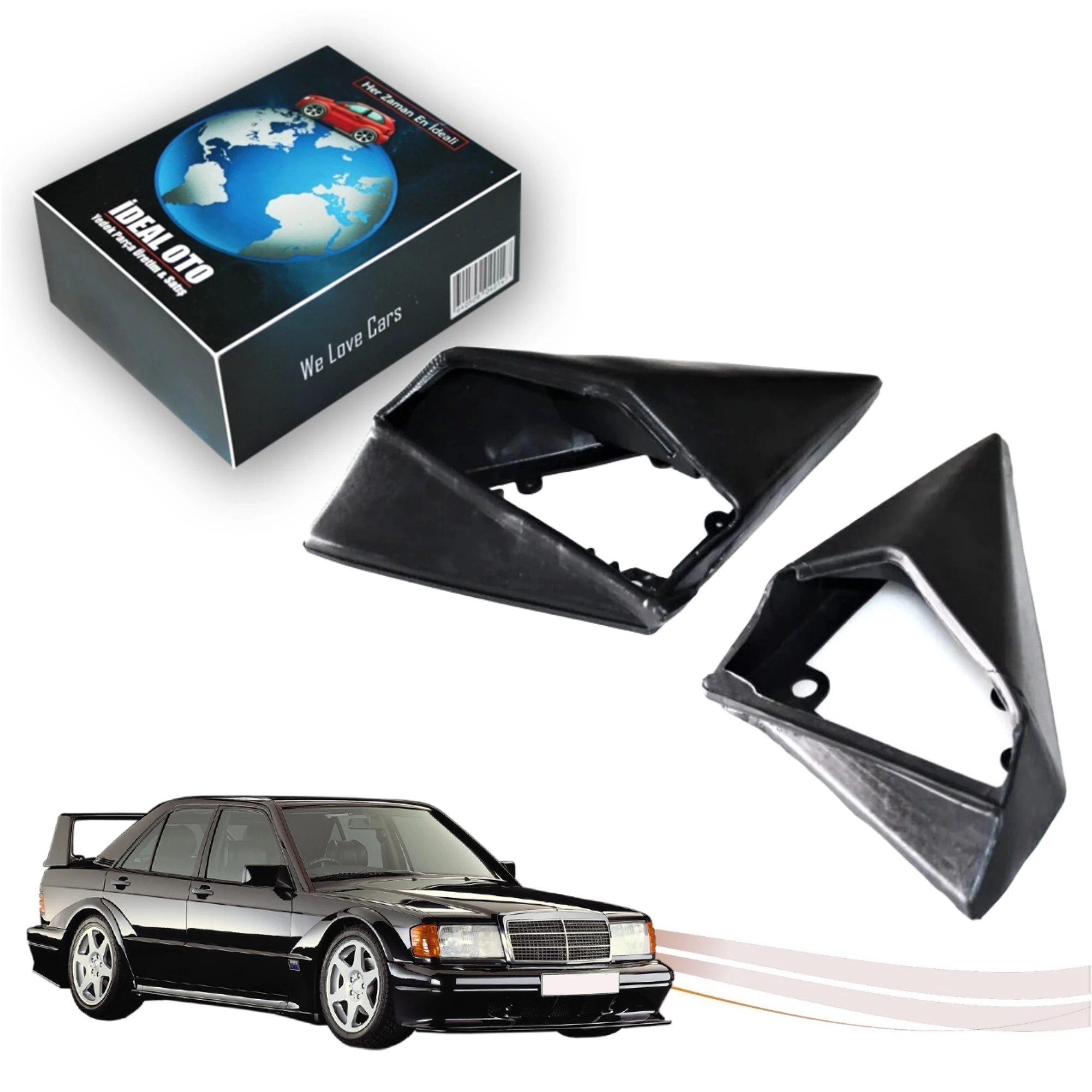 Mercedes 190 Serisi W201 1982-1993 Ayna Dip Fitili Lastiği