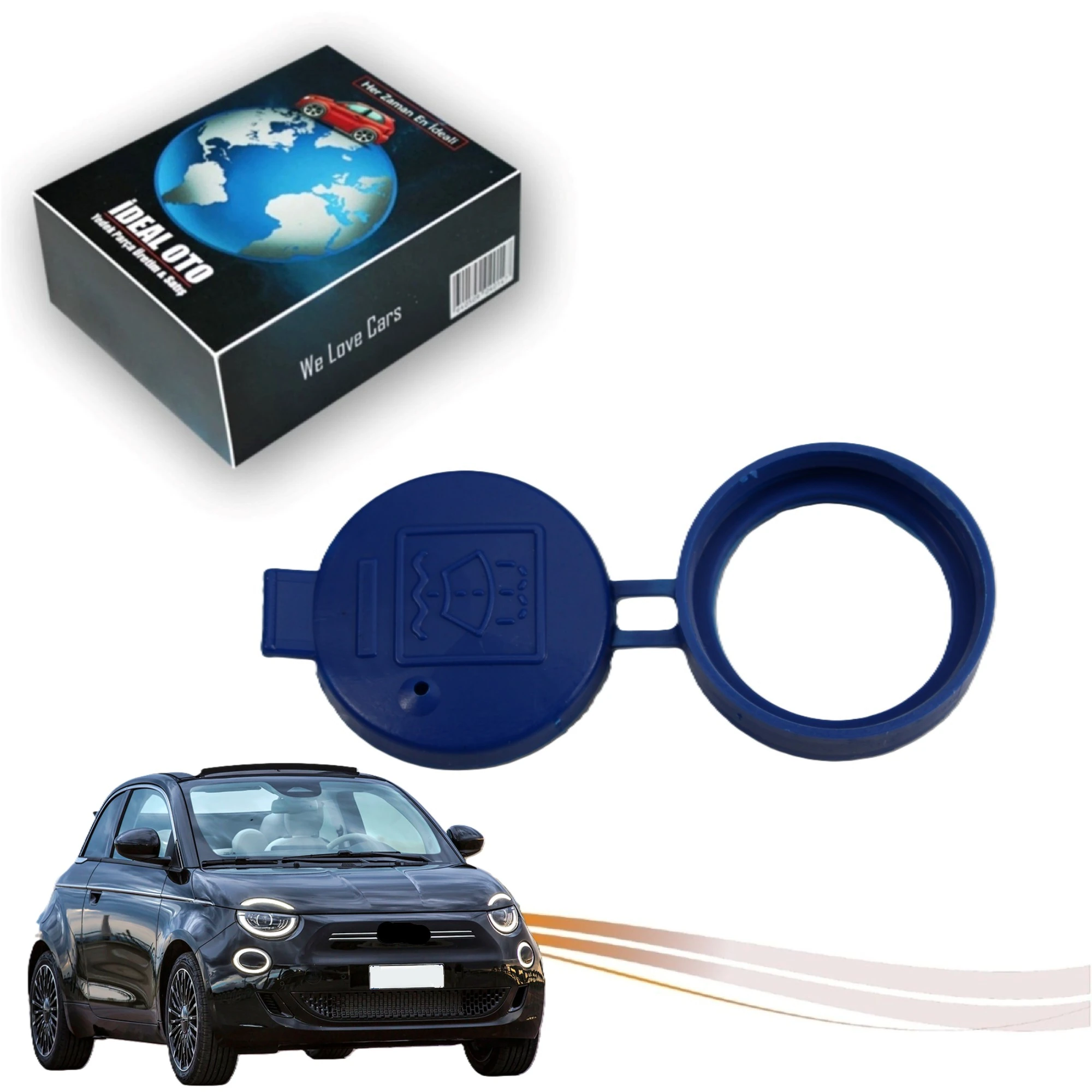 FİAT 500 Cam Su Depo Kapağı - OEM: 71740943