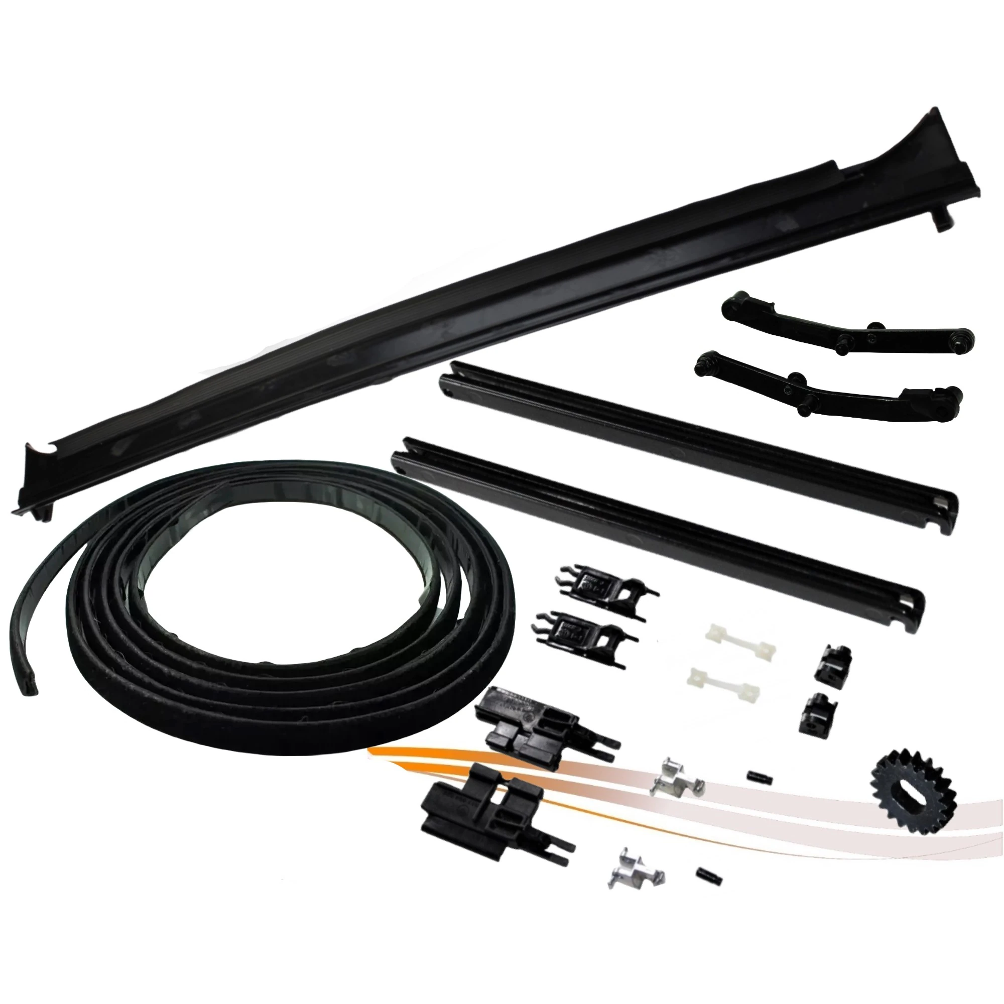 BMW X5 E53 1999-2006 İçin Tek Camlı Sunroof Tamir Seti (Panoramik Değil) (5412820381 54128119095 54128119096 54128202277 54128202278 54128202295 54128202296 54128202279 54128202280 54128202295 54128202296 54128169710 54107245551 54137117551