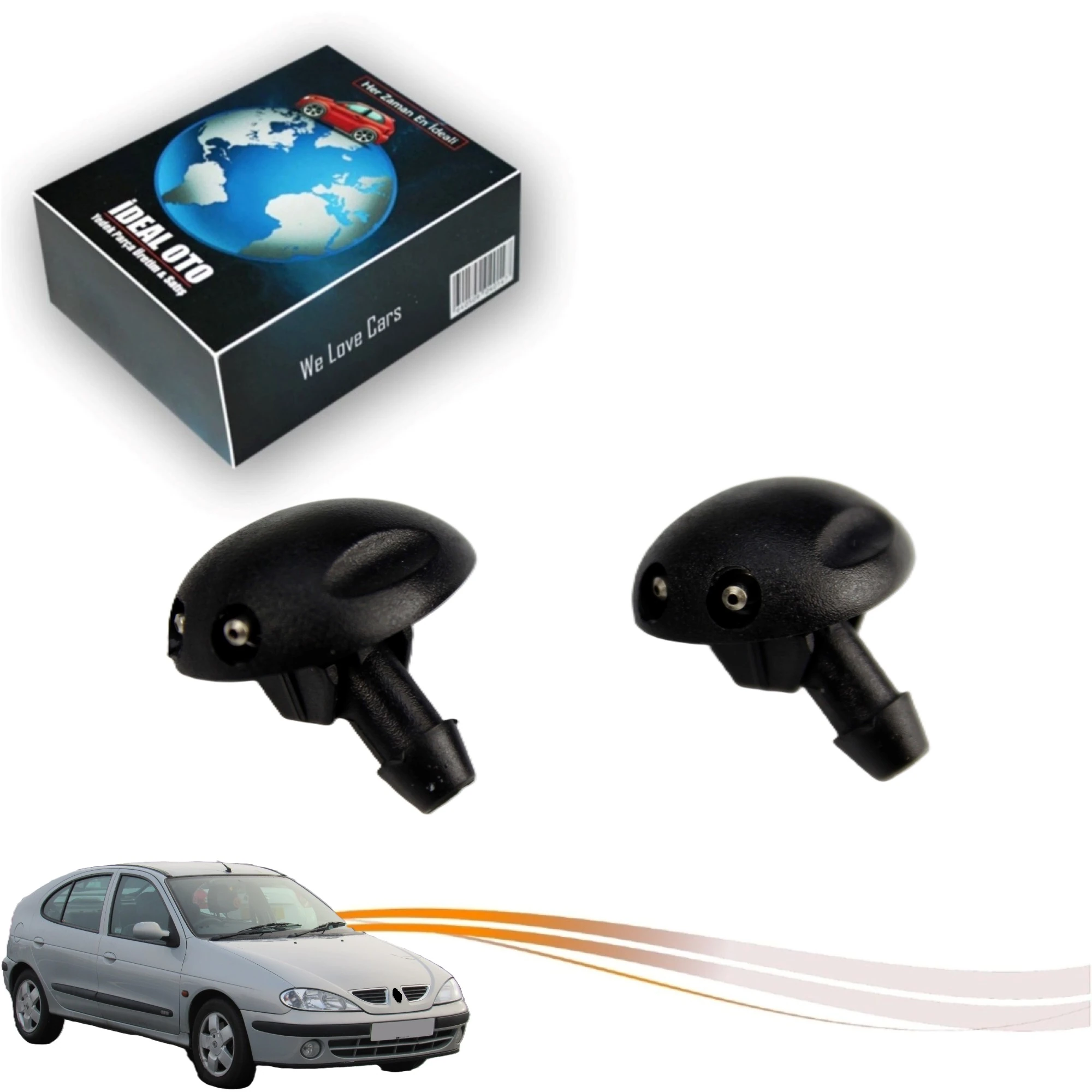 Renault Megane 1 (1998-1999) Ön Cam Su Fıskiye Memesi - OEM: 7700846456