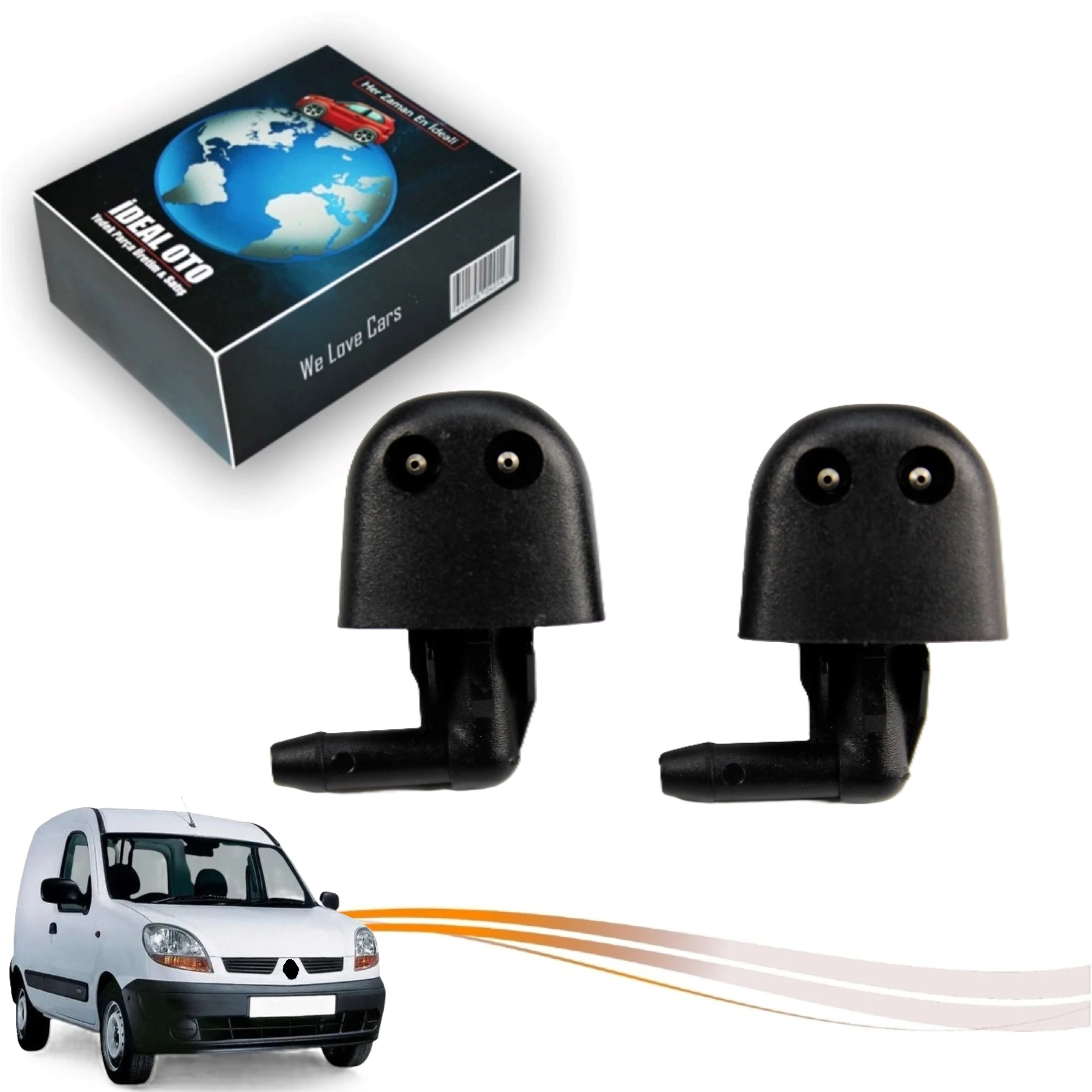 Renault KANGOO 1998-2011 Ön Cam Su Fıskiye Memesi - OEM: 7700308815