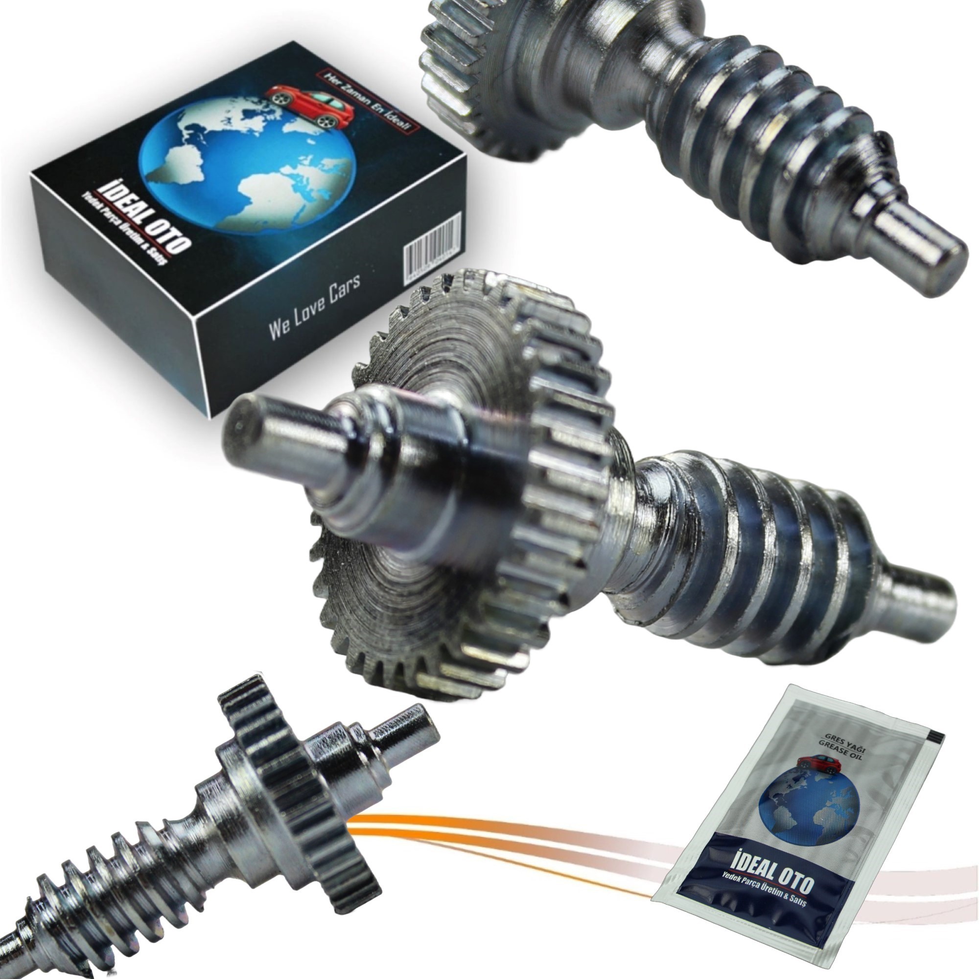Mercedes W163 1997-2005; ML 230, ML 270 CDI, ML 320, ML 350, ML 400 CDI, ML 430, ML 500, ML 55 AMG İçin Katlanır Ayna Motor Dişlisi (1 Ad)