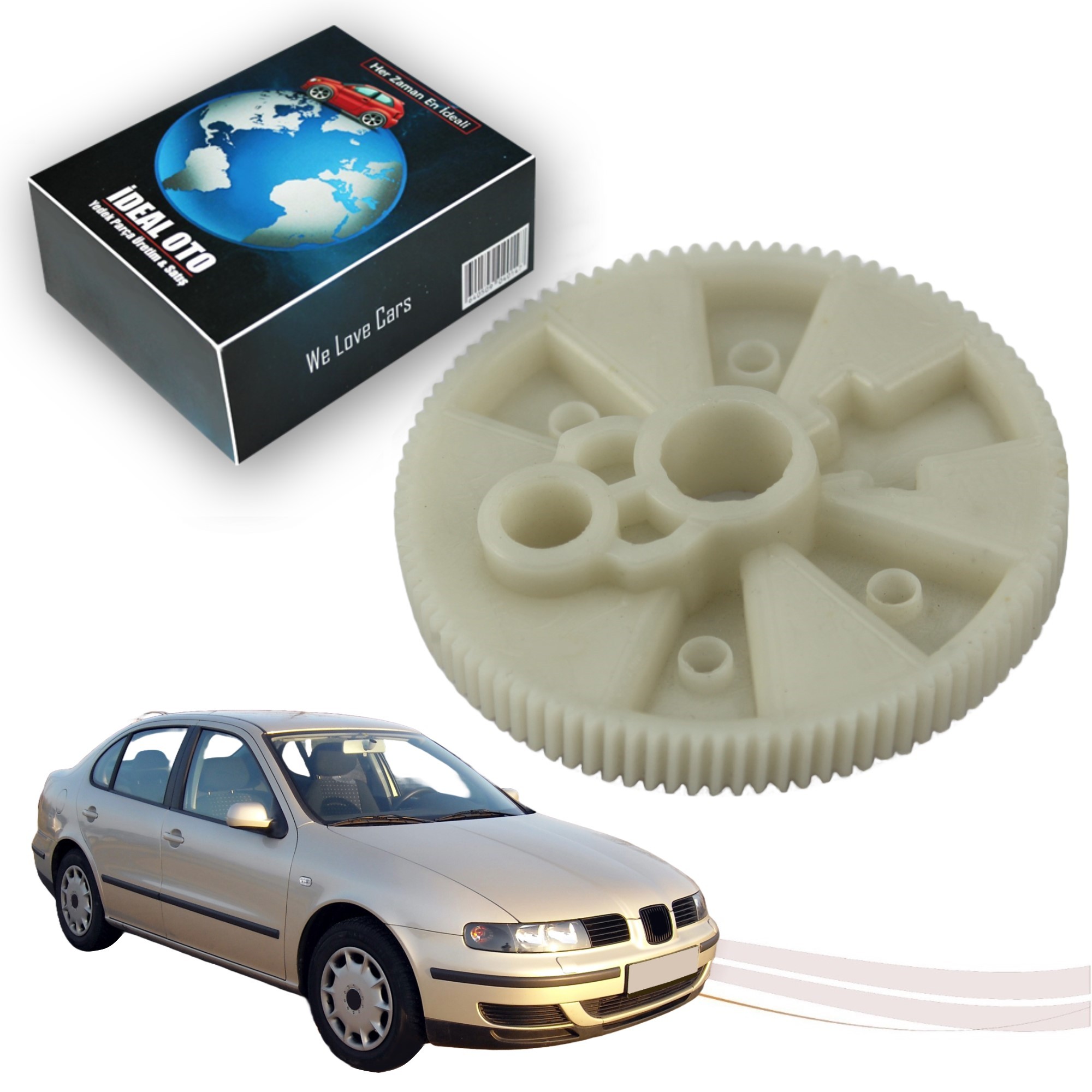 Seat Toledo 2 1999-2006 Arka Silecek Motor Dişlisi 1x