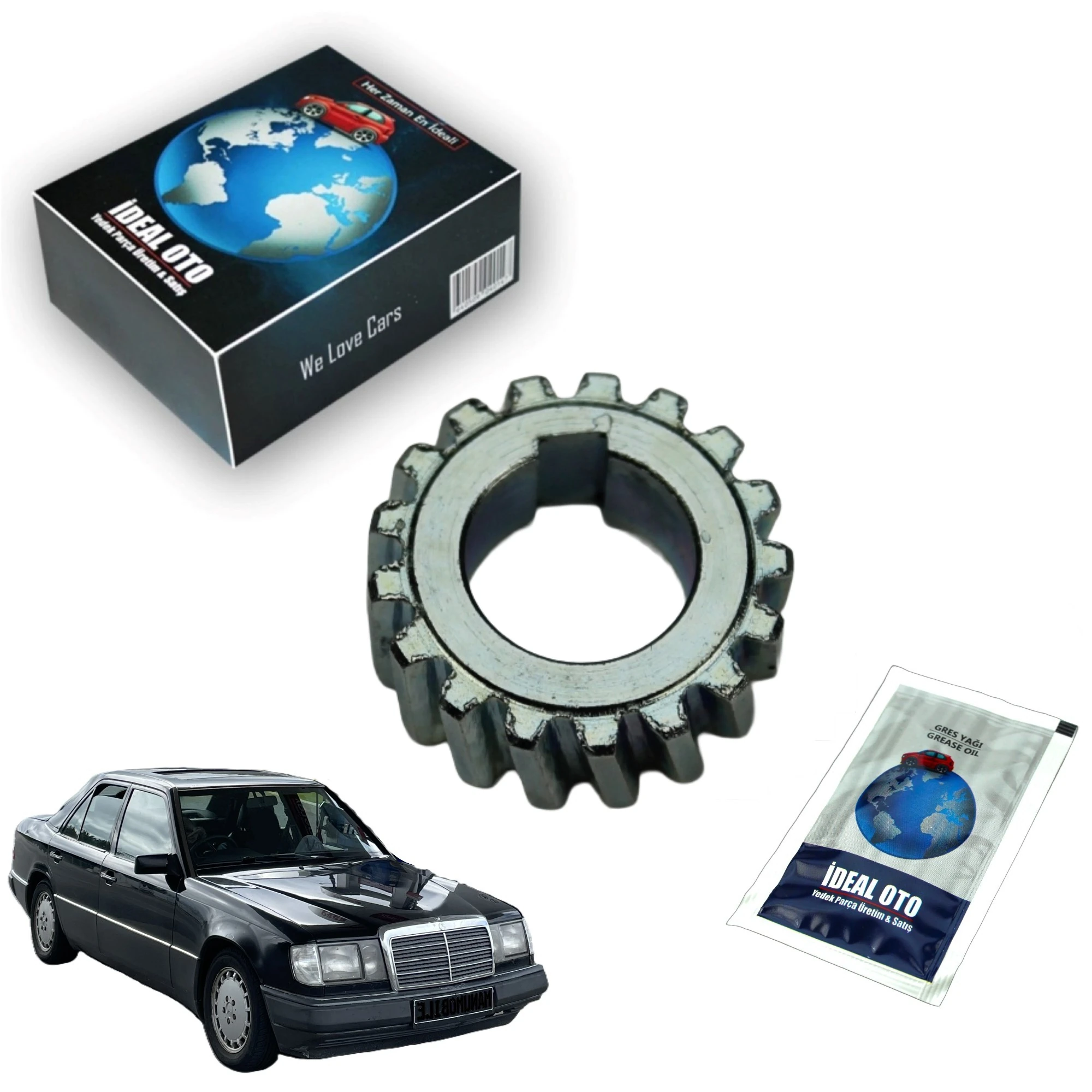 Mercedes Benz W124 Sunroof Motor İç Dişlisi (OEM: 1247800407)