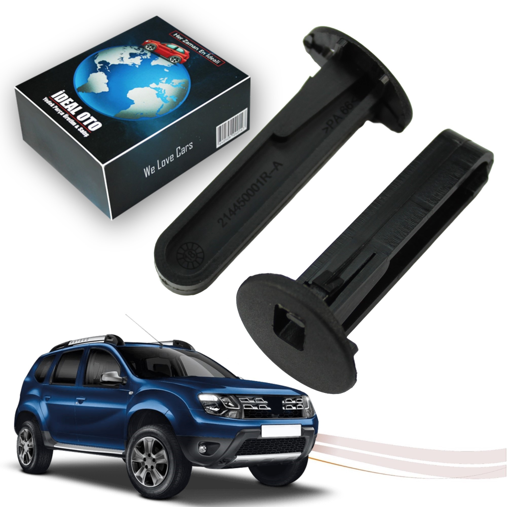 Dacia Duster 1 2010-2018 Radyatör Sabitleme Pimi 214450001R 2 Adet