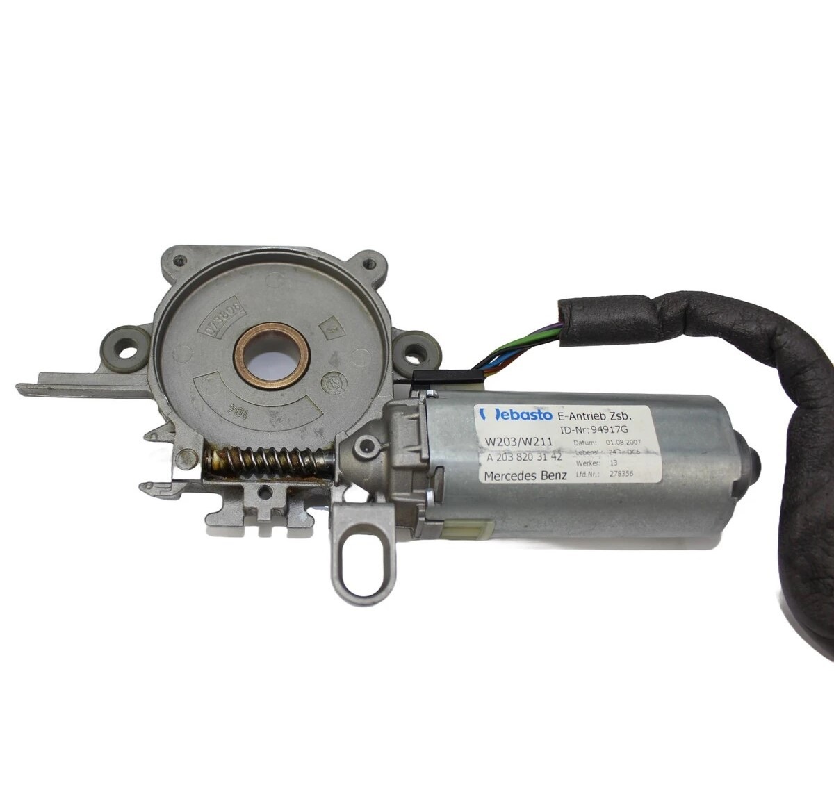 Mercedes Benz A W168- 1997-2004 Sunroof Motor Dişlisi & Yağı 0 390 200 011 039020001, 949 16c