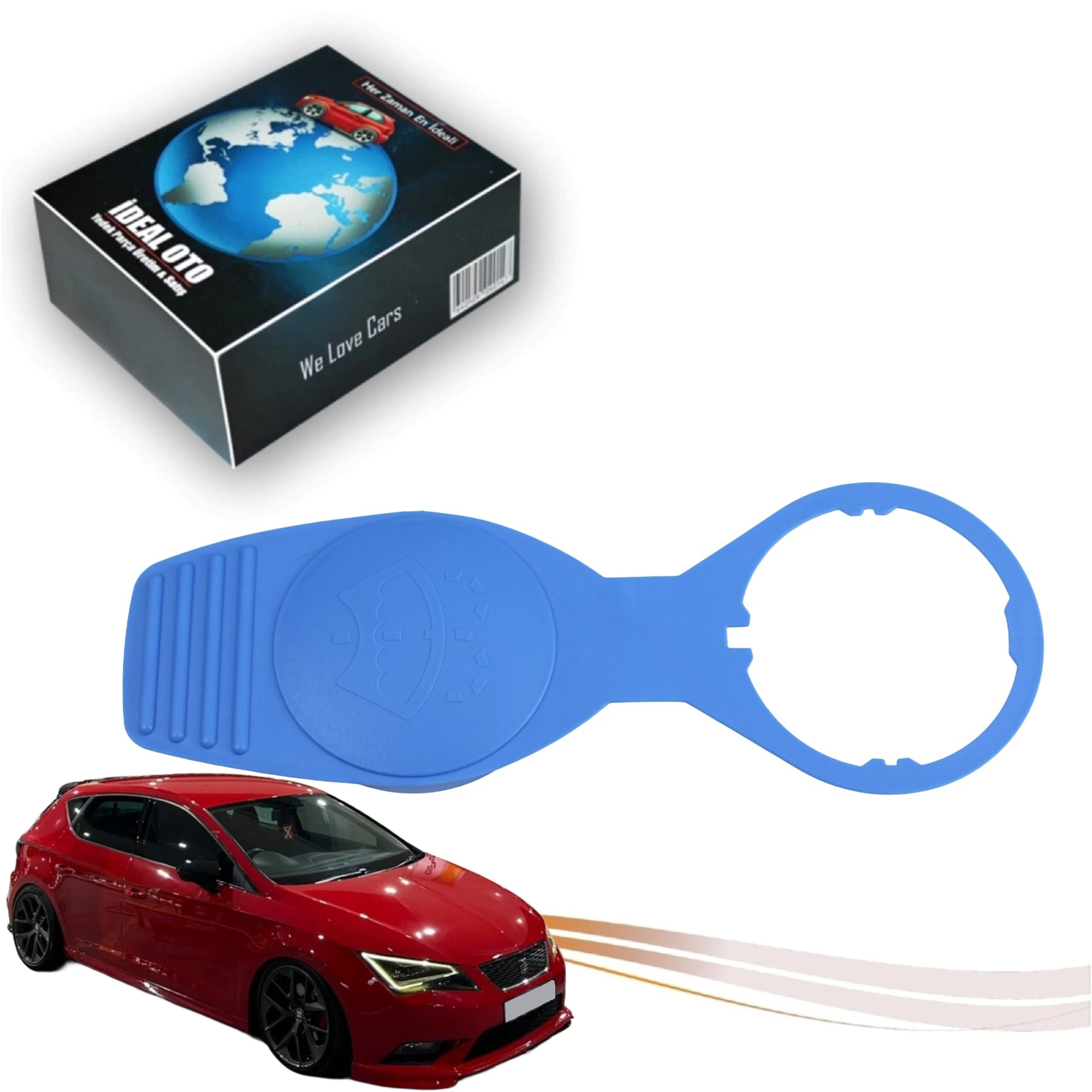 Seat Leon Ibiza Arosa Cam Su Depo Kapağı - OEM: 1K0955455