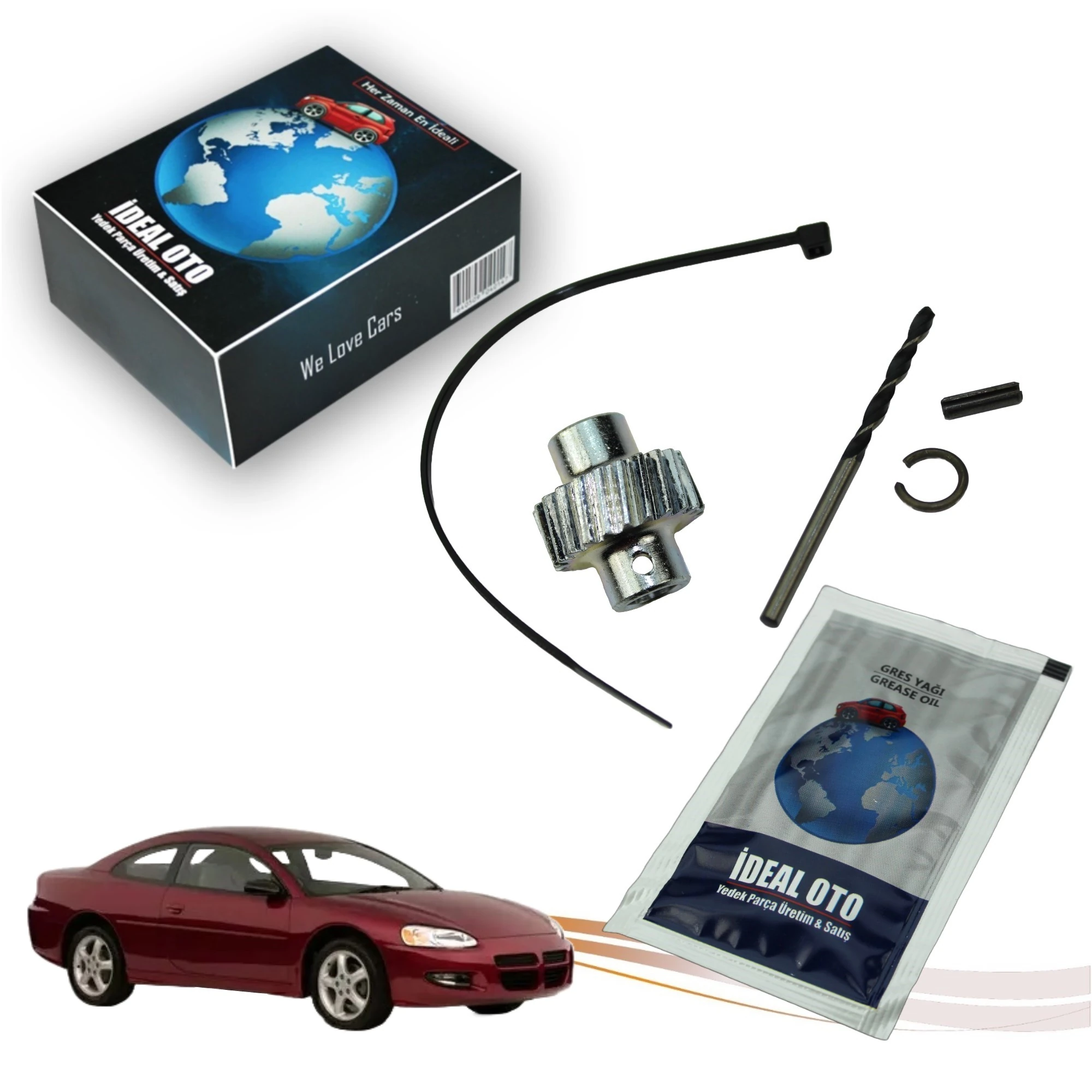 Dodge Stratus 1995-2001 Koltuk Yükseklik Motor Dişlisi