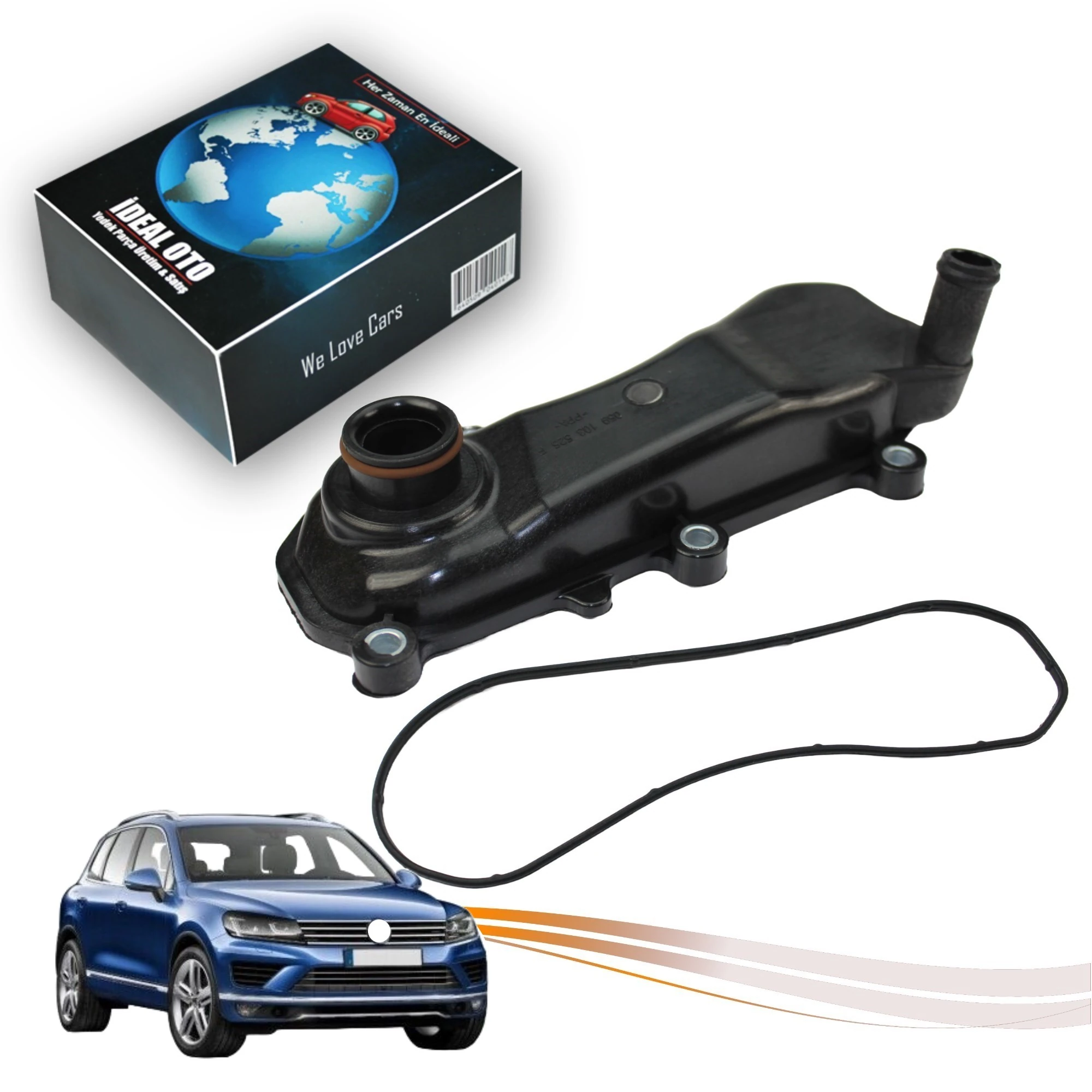 VW Touareg 2 (7P) 10-18, Amarok S6 İçin 3.0 Tdi Motor Üst Kapağı 059103525F