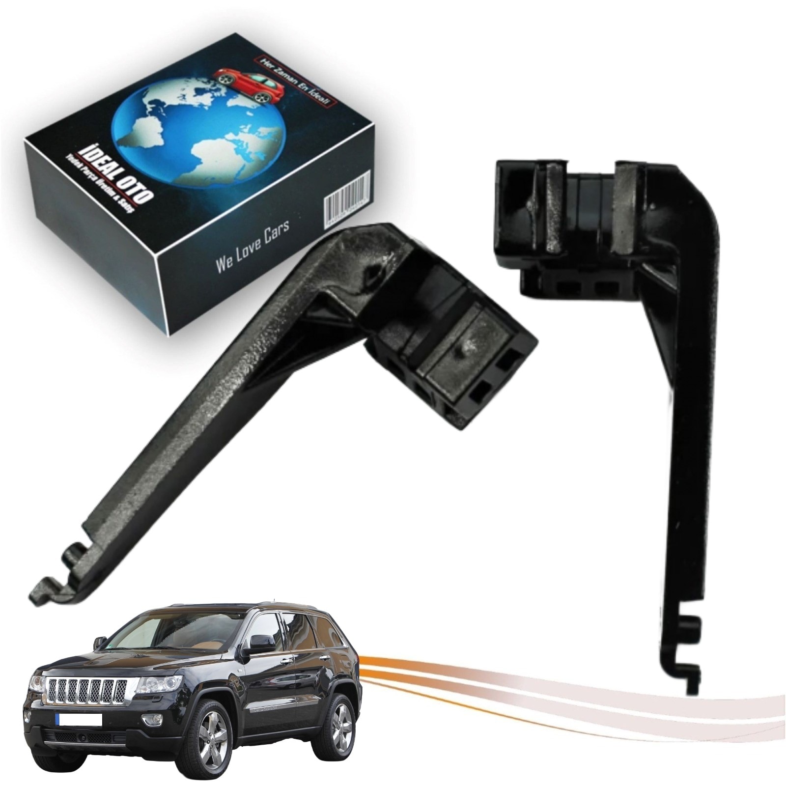 Jeep Grand Cherokee 4 (WK1) | 2010-2013 Sunroof Kızak Klips Seti