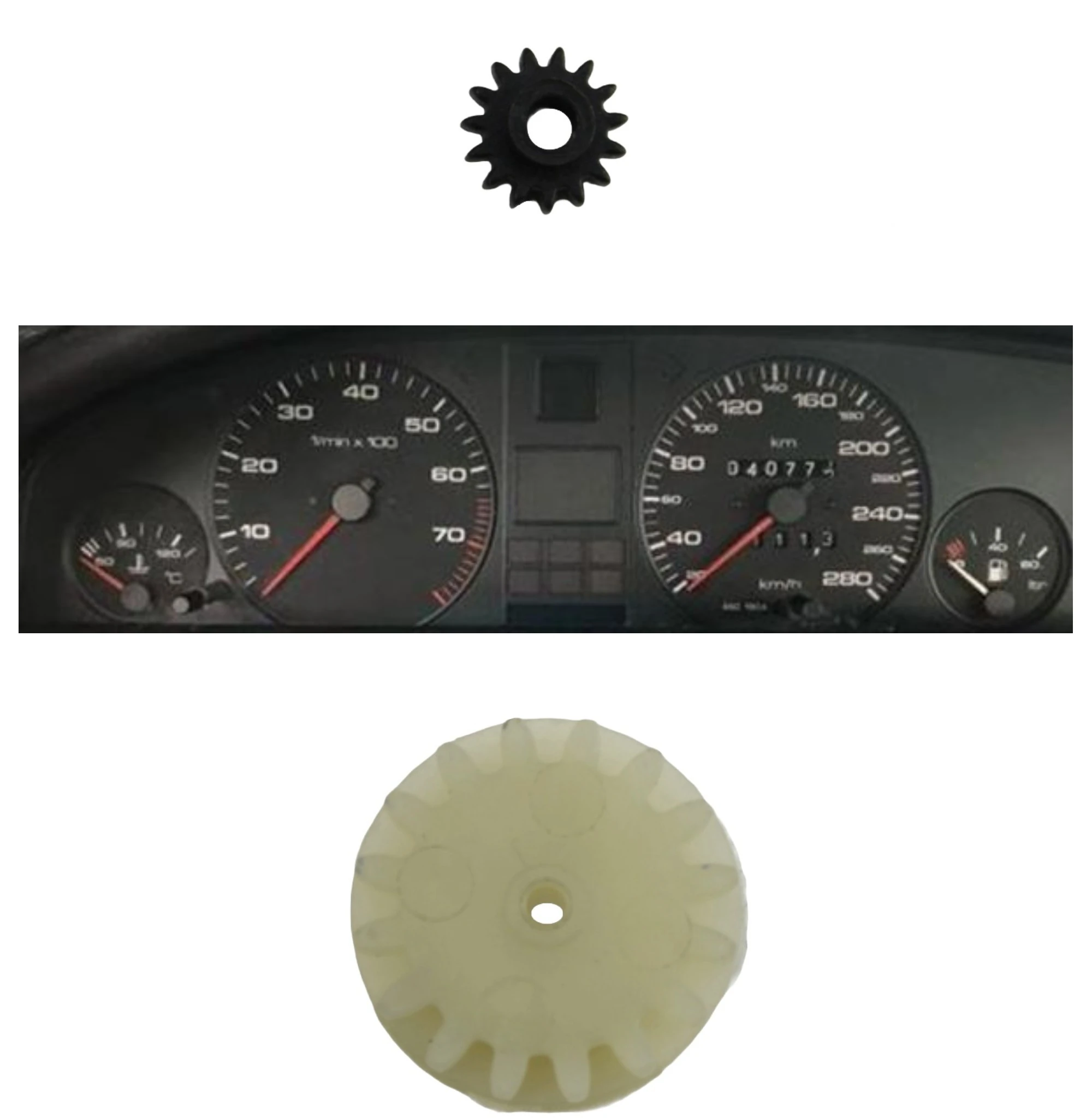 Audi 100 Hız Göstergesi Dişlileri – Kilometre Sayacı Tamir Takımı 17-15 Diş