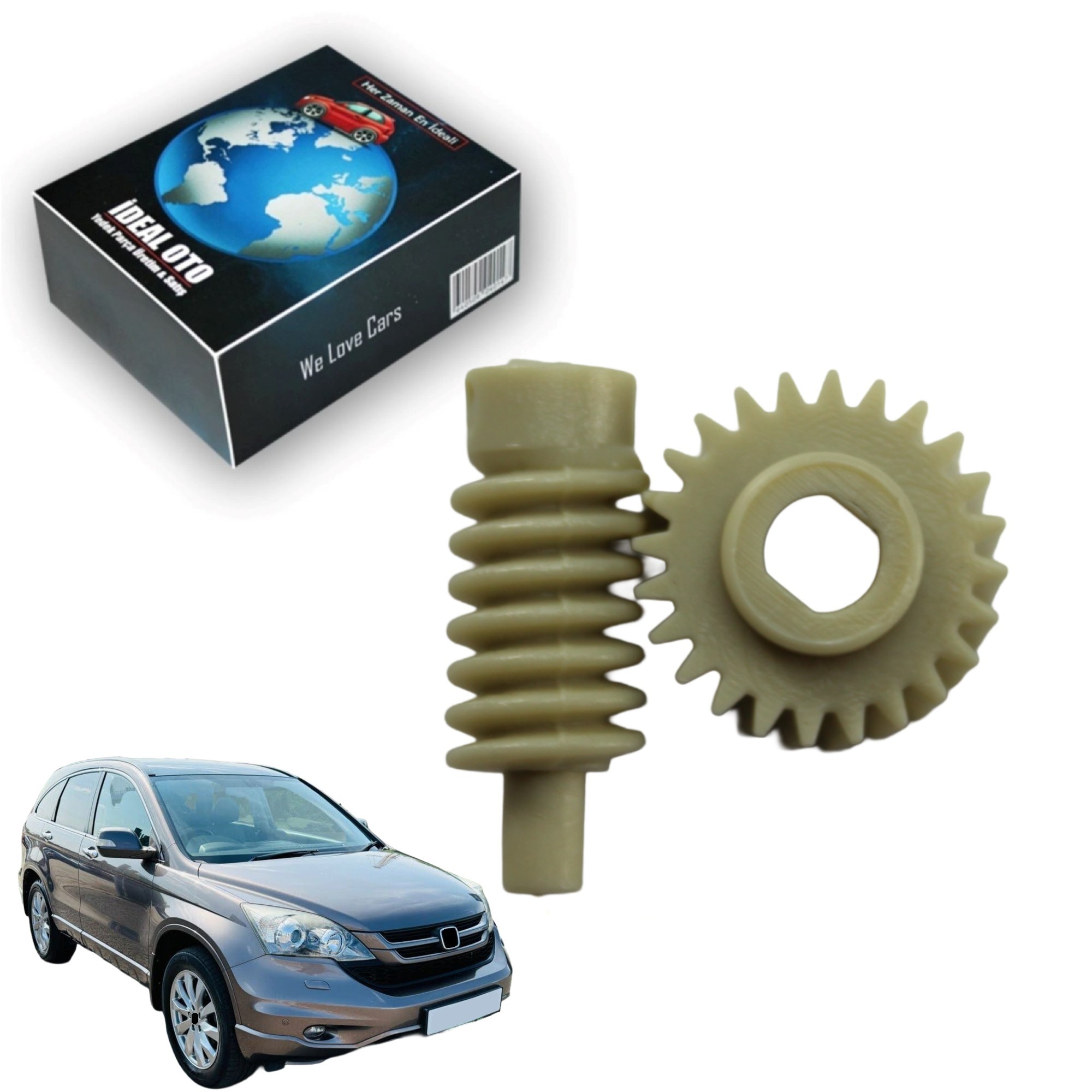 Honda CR-V 4: RM (2012–2018) İçin Ayna Kontrol Dişlisi Tamir Takımı OEM: 76208T1GG32 76258T1GG32