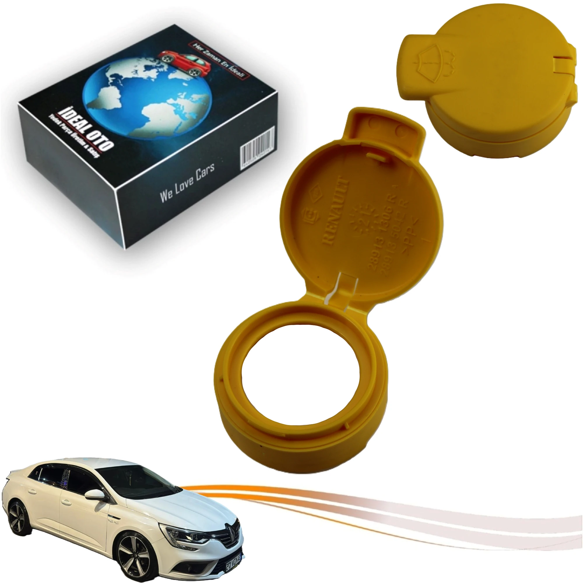 Renault Megane 4 Cam Su Depo Kapağı - OEM: 289131306R